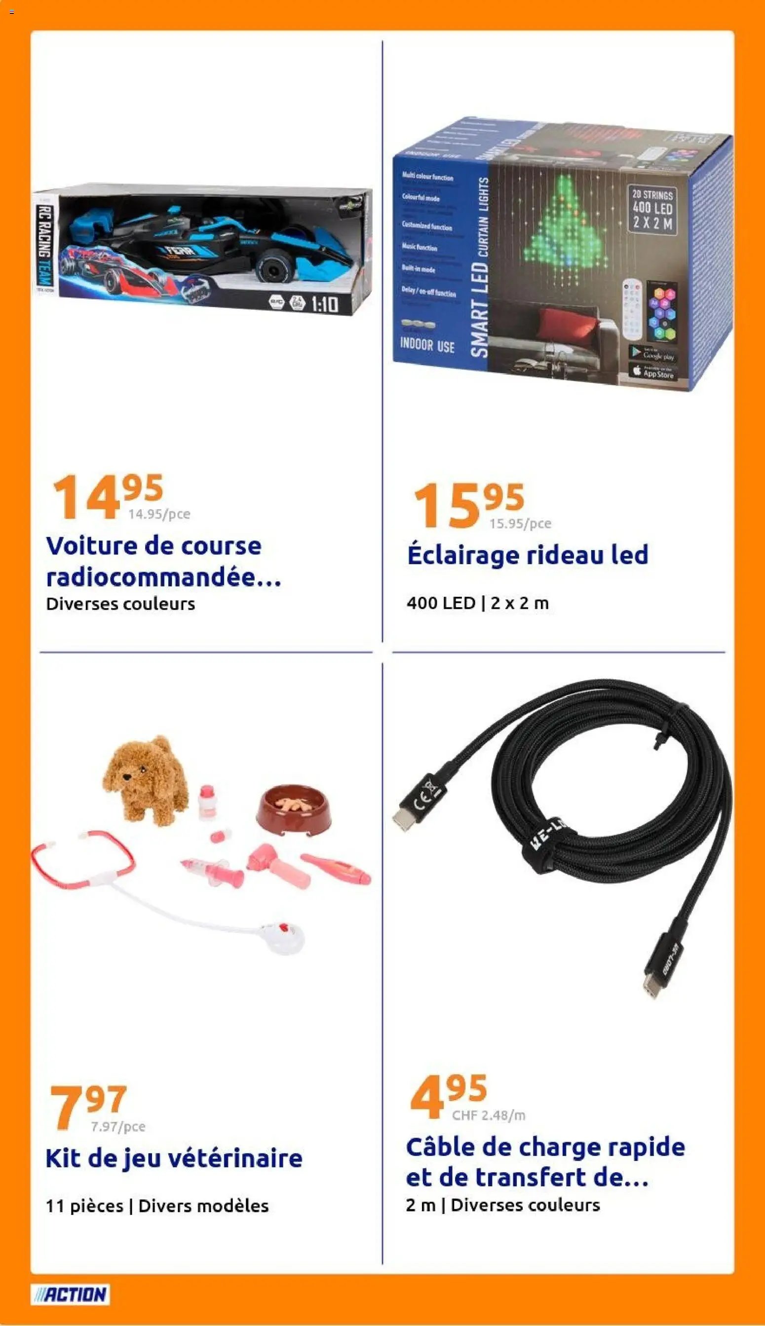 Action catalogue de la semaine 50