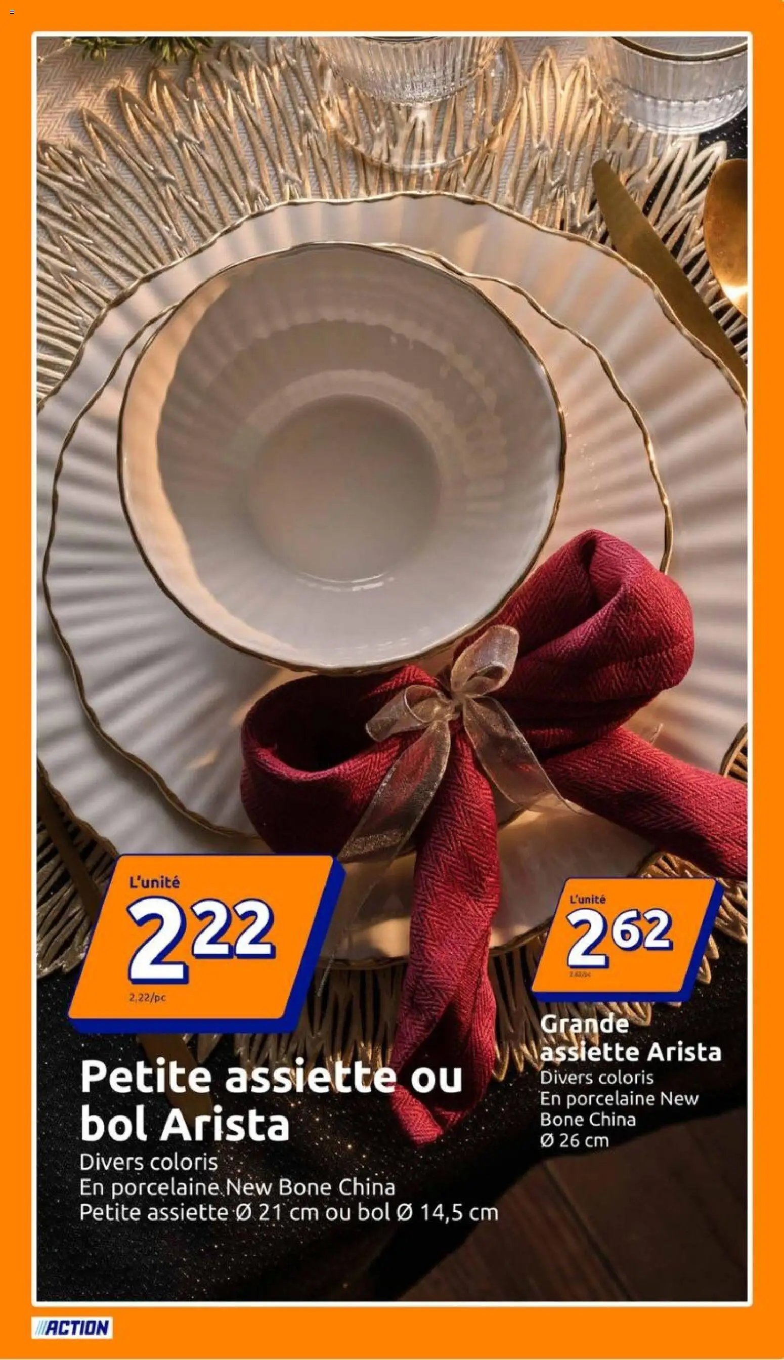 Action catalogue de la semaine 50