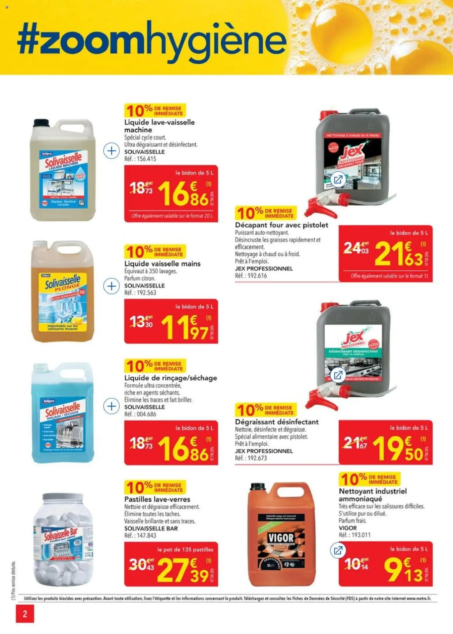 METRO - OFFRES Prix & Promos Equipement (2026-01-05 - 2026-01-28)