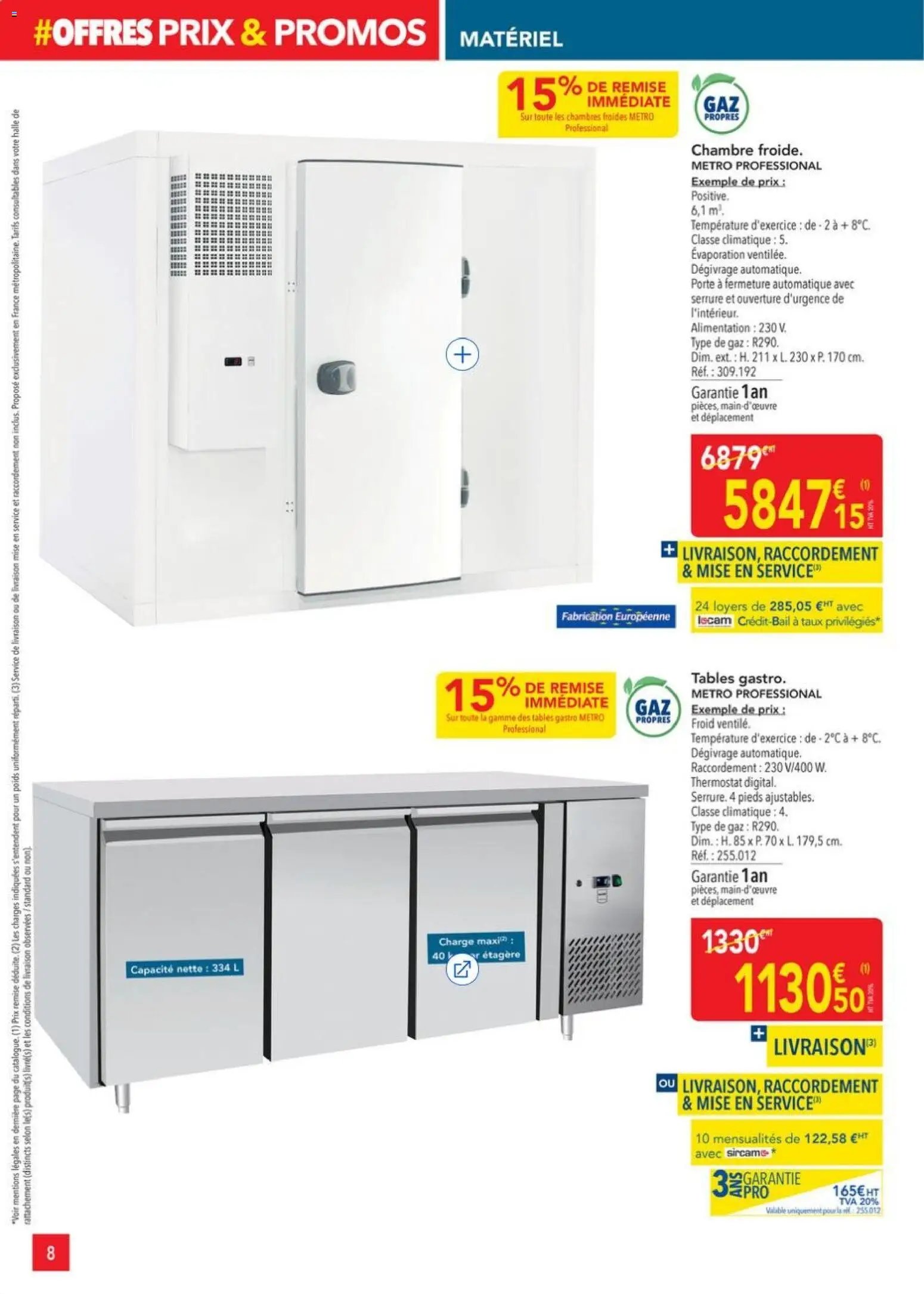 METRO - OFFRES Prix & Promos Equipement (2026-01-05 - 2026-01-28)