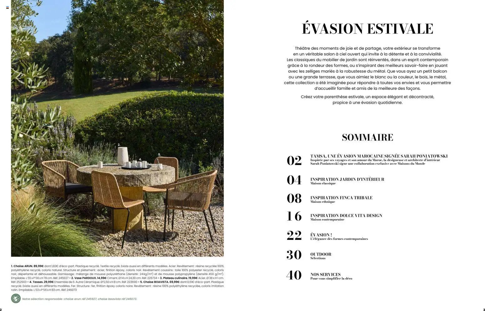Maisons du Monde catalogue