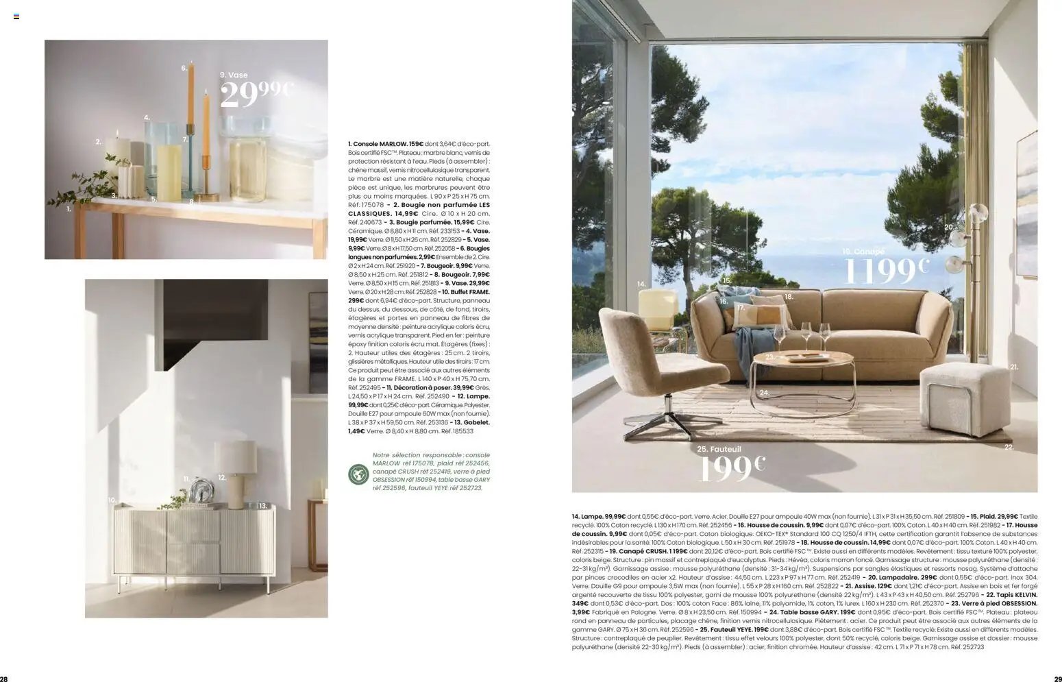 Maisons du Monde catalogue