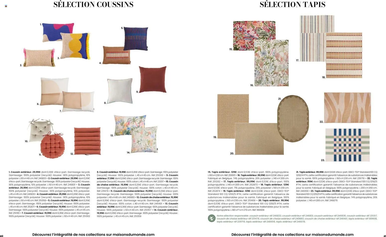 Maisons du Monde catalogue