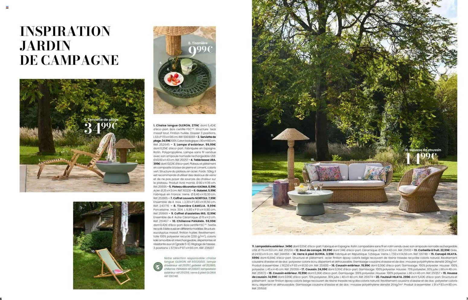 Maisons du Monde catalogue