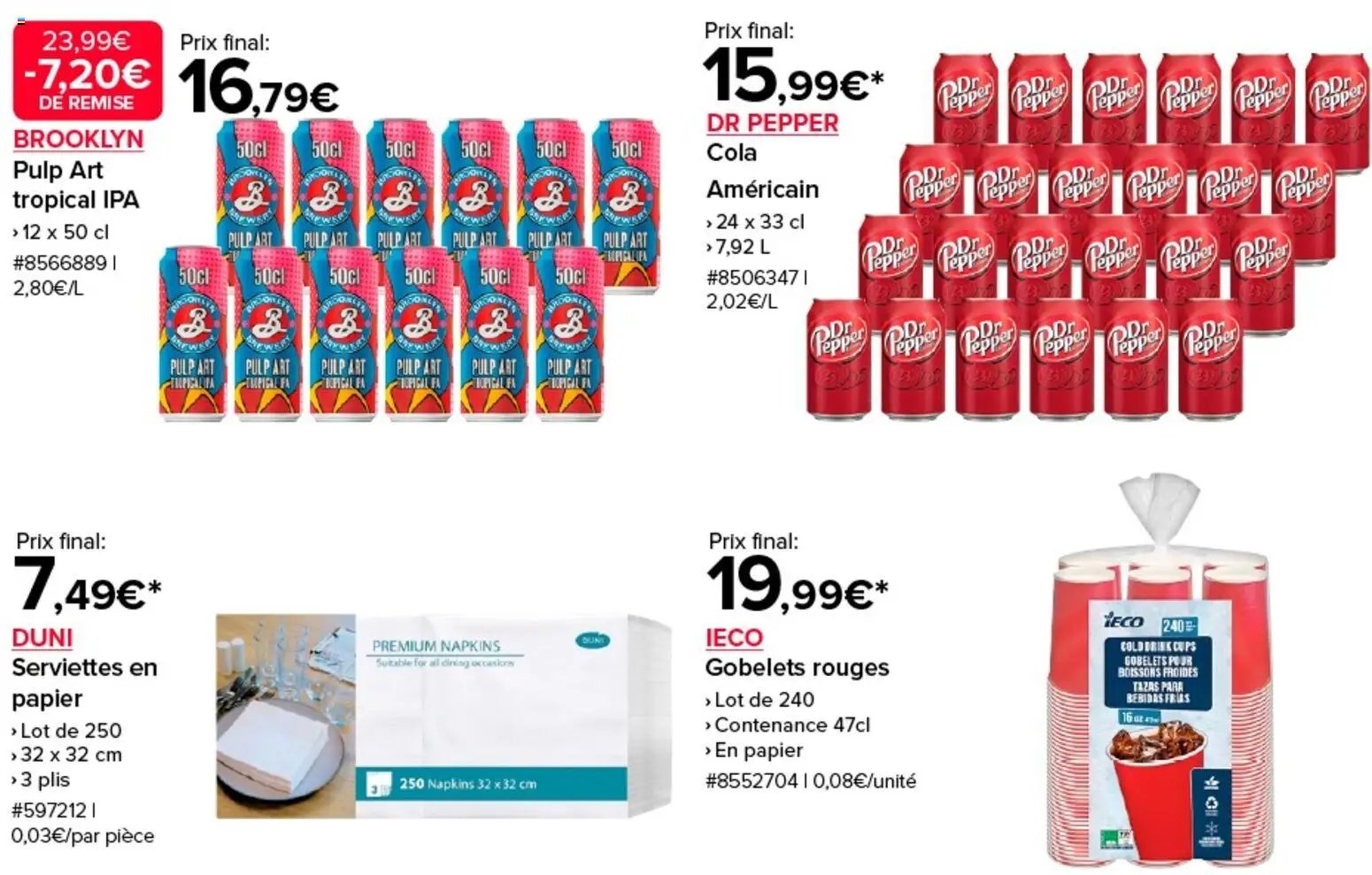 Costco Sélection des meilleurs Touch Down 2026