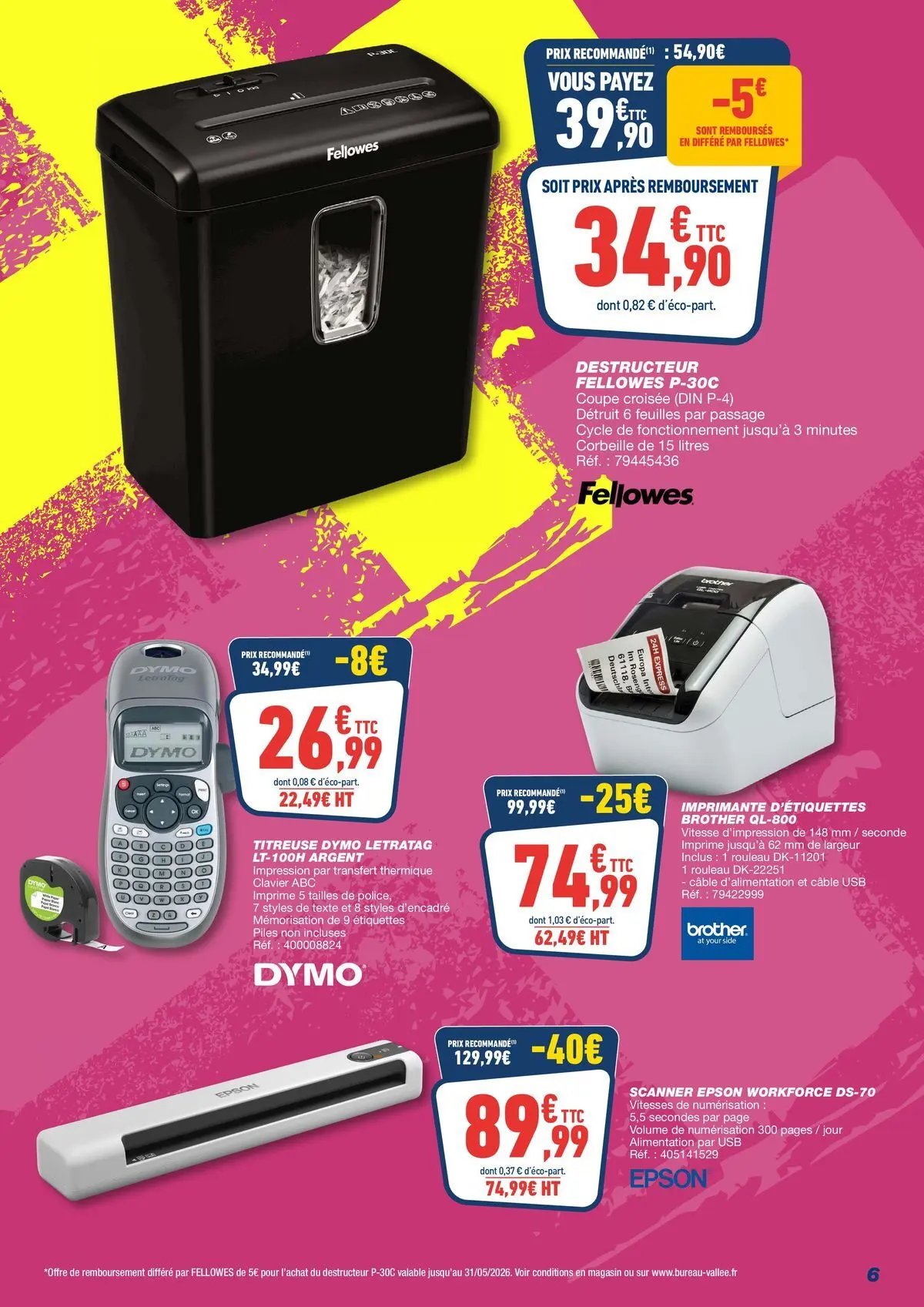 Bureau Vallée - Nos prix bas font bonne impression (2026-05-03 - 2026-05-23)