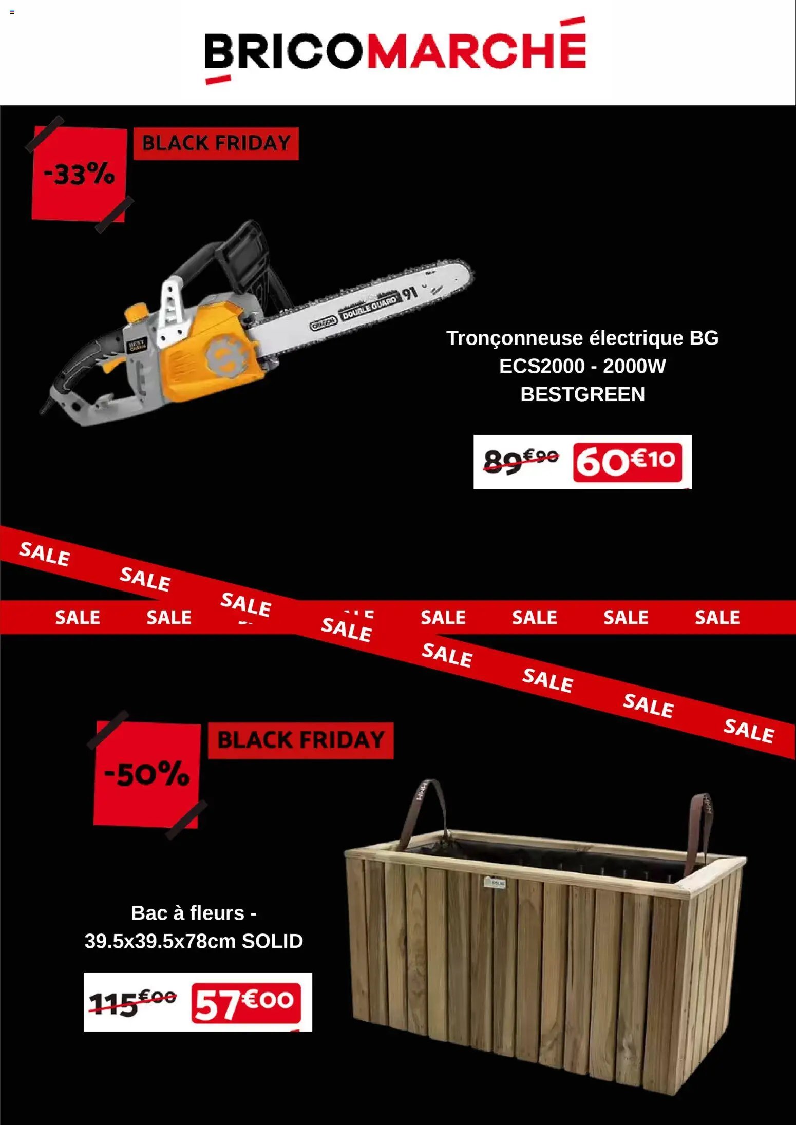 Bricomarché Black Friday