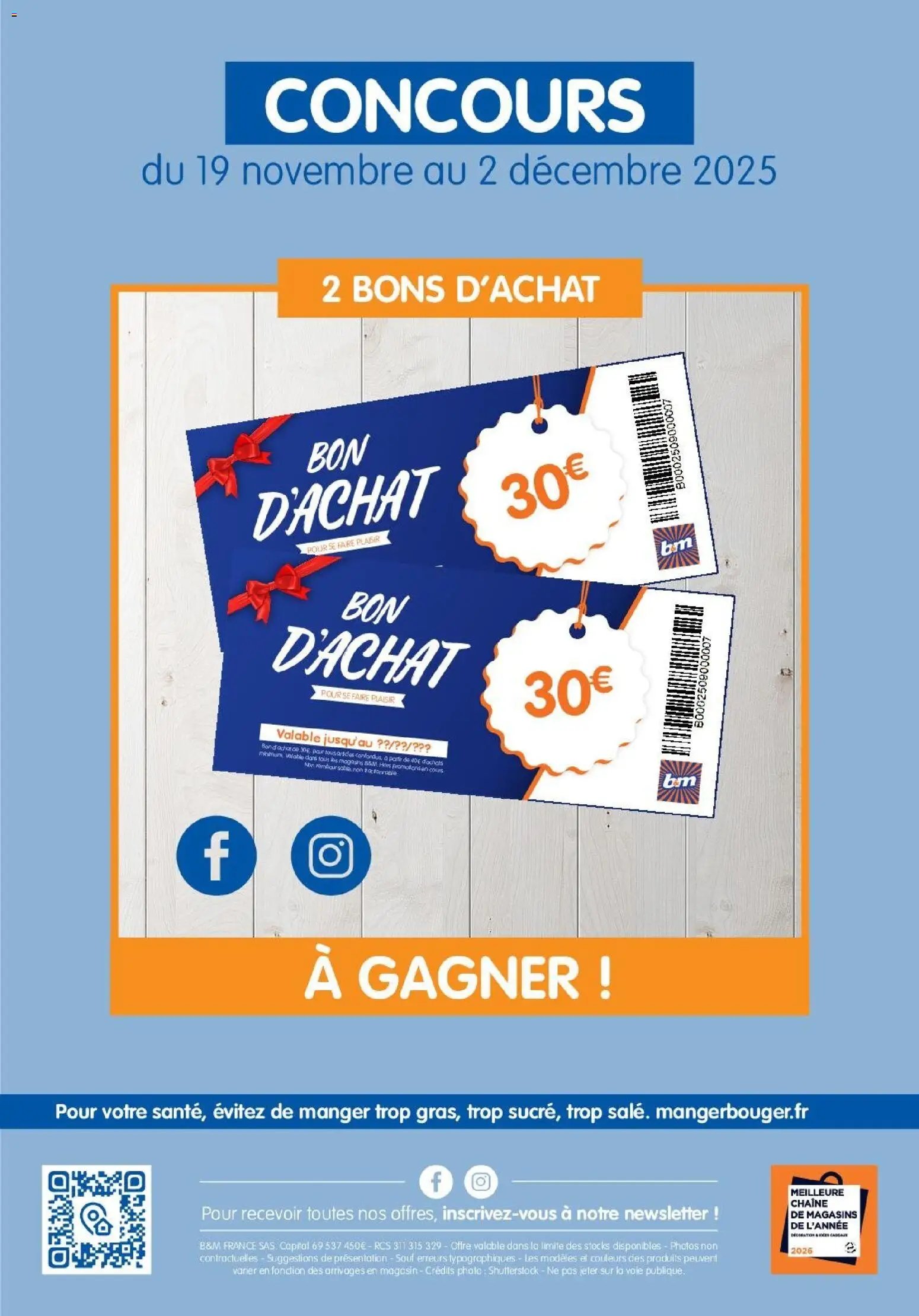 B&M - Catalogue Tables en fêtes