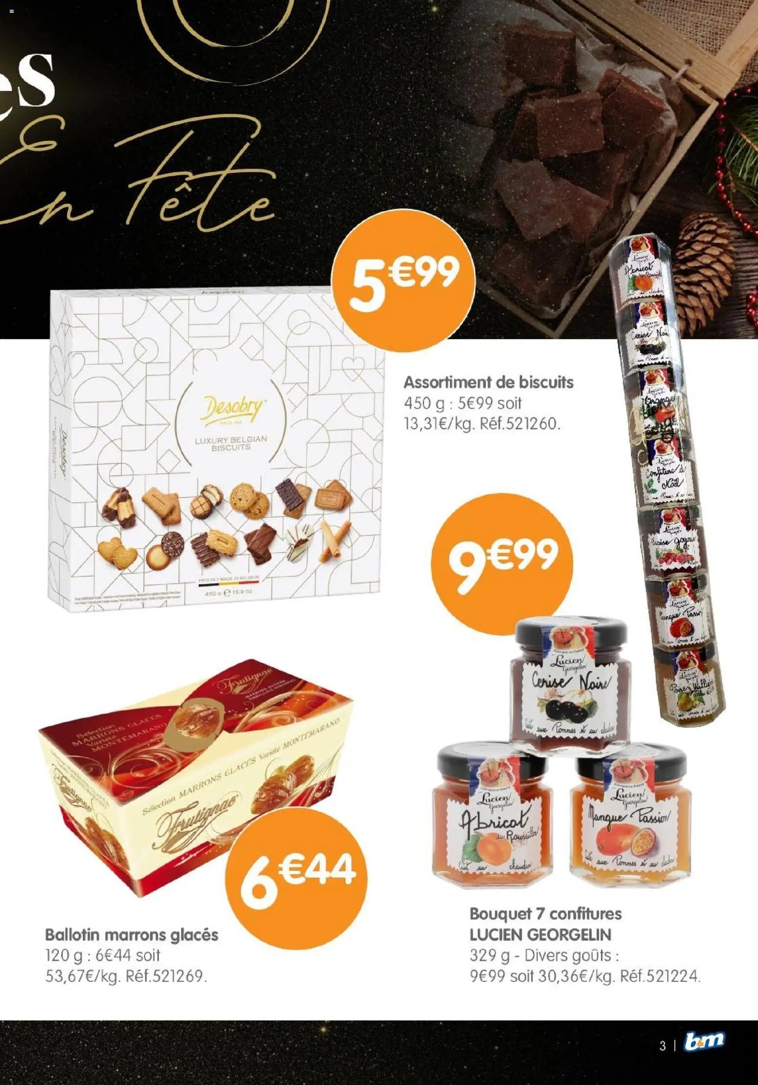 B&M - Catalogue Tables en fêtes