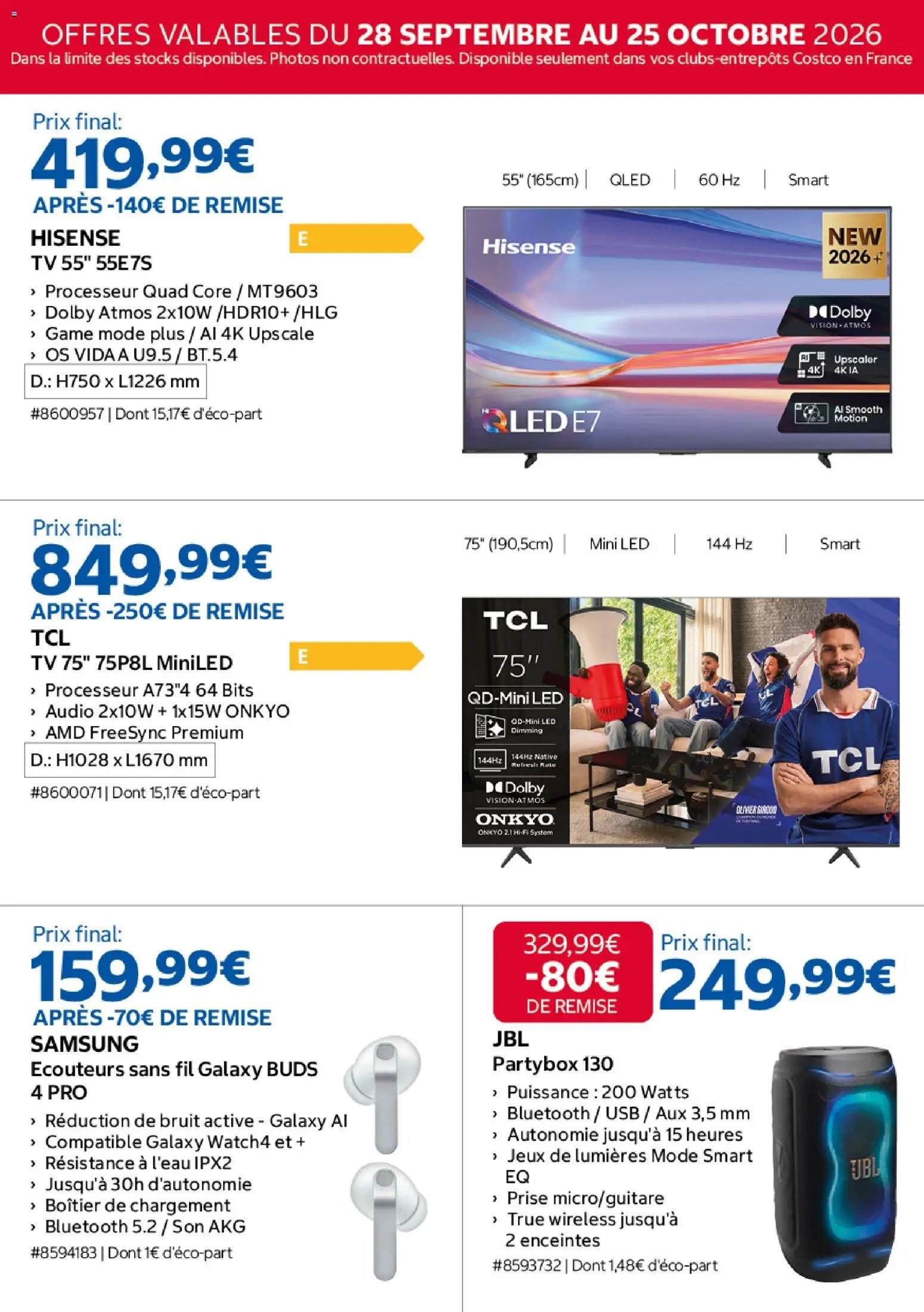 Costco catalogue