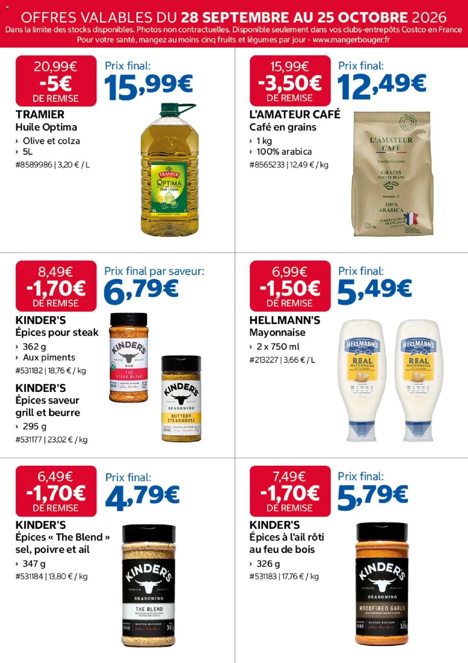 Costco catalogue