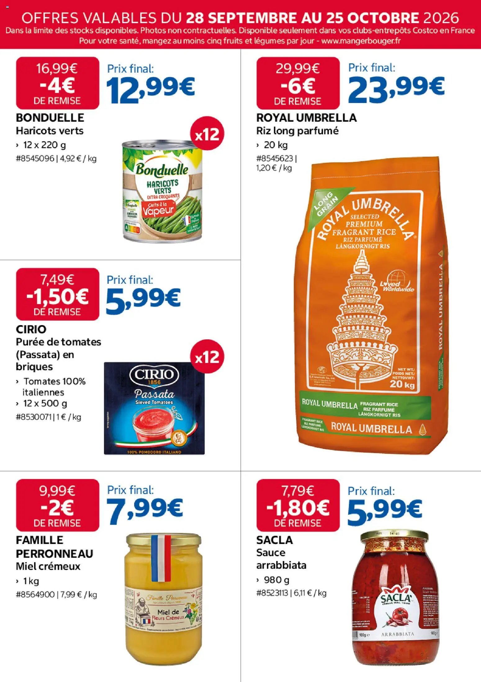 Costco catalogue