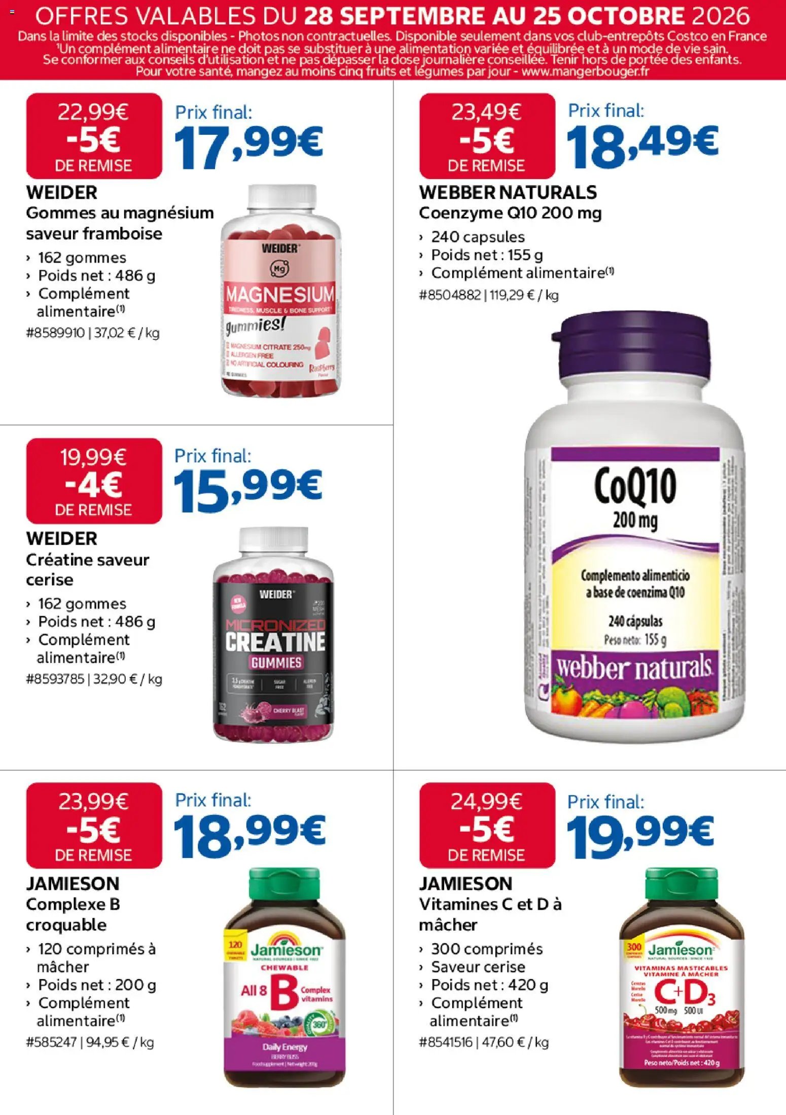Costco catalogue