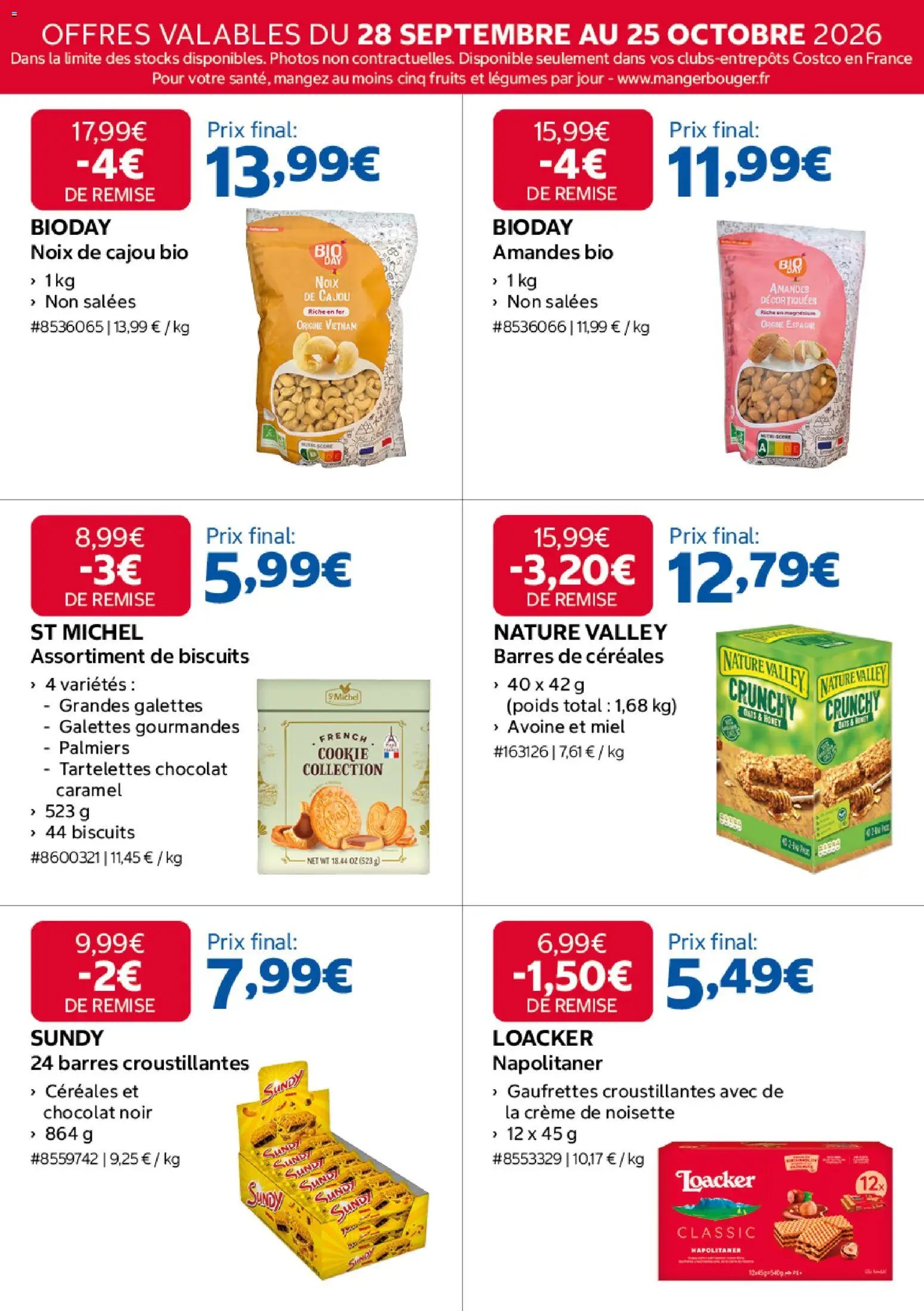Costco catalogue