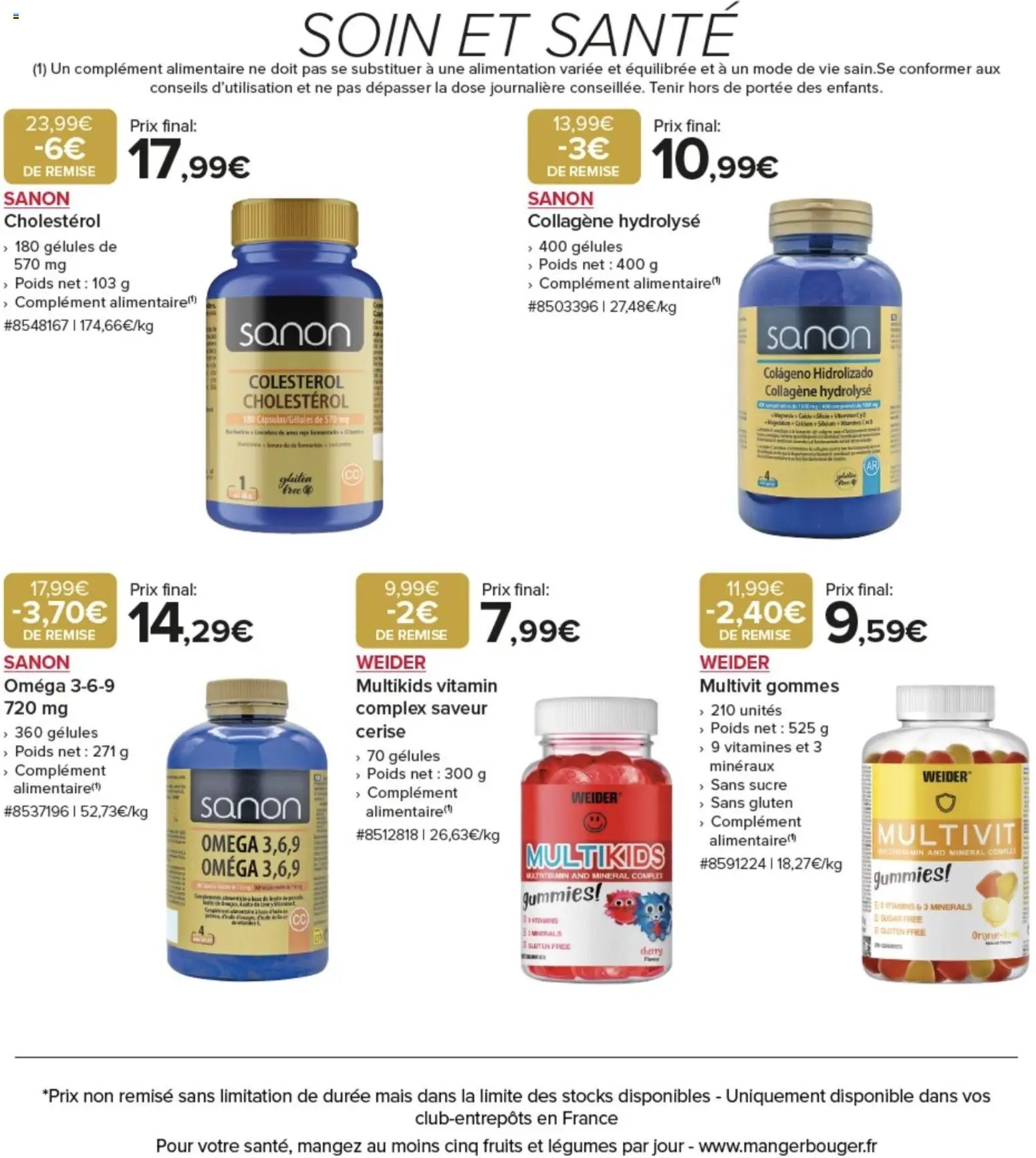 Costco les jours en or (2026-03-09 - 2026-03-15)