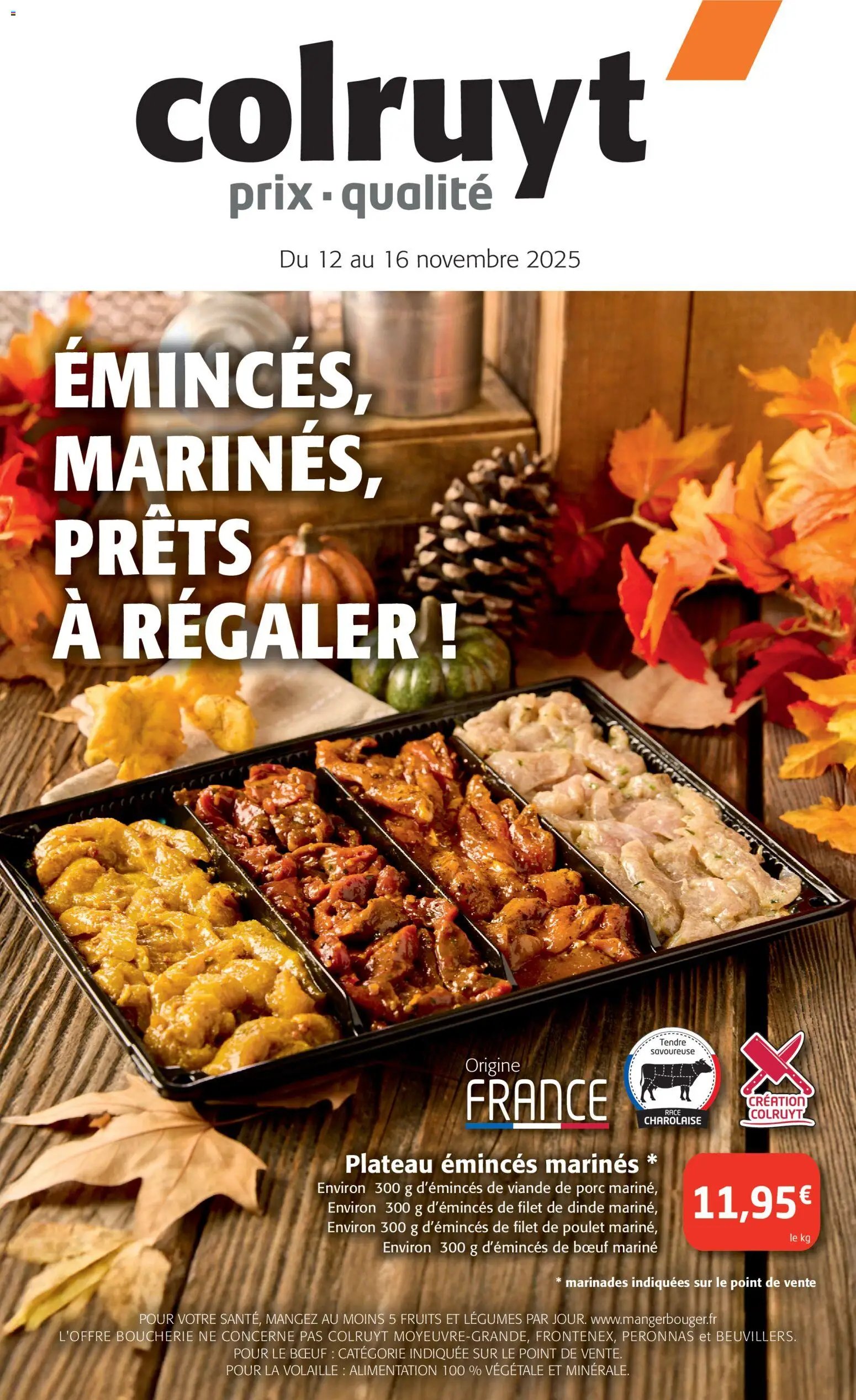 Colruyt catalogue Émincés, marinés, prêts à régaler 