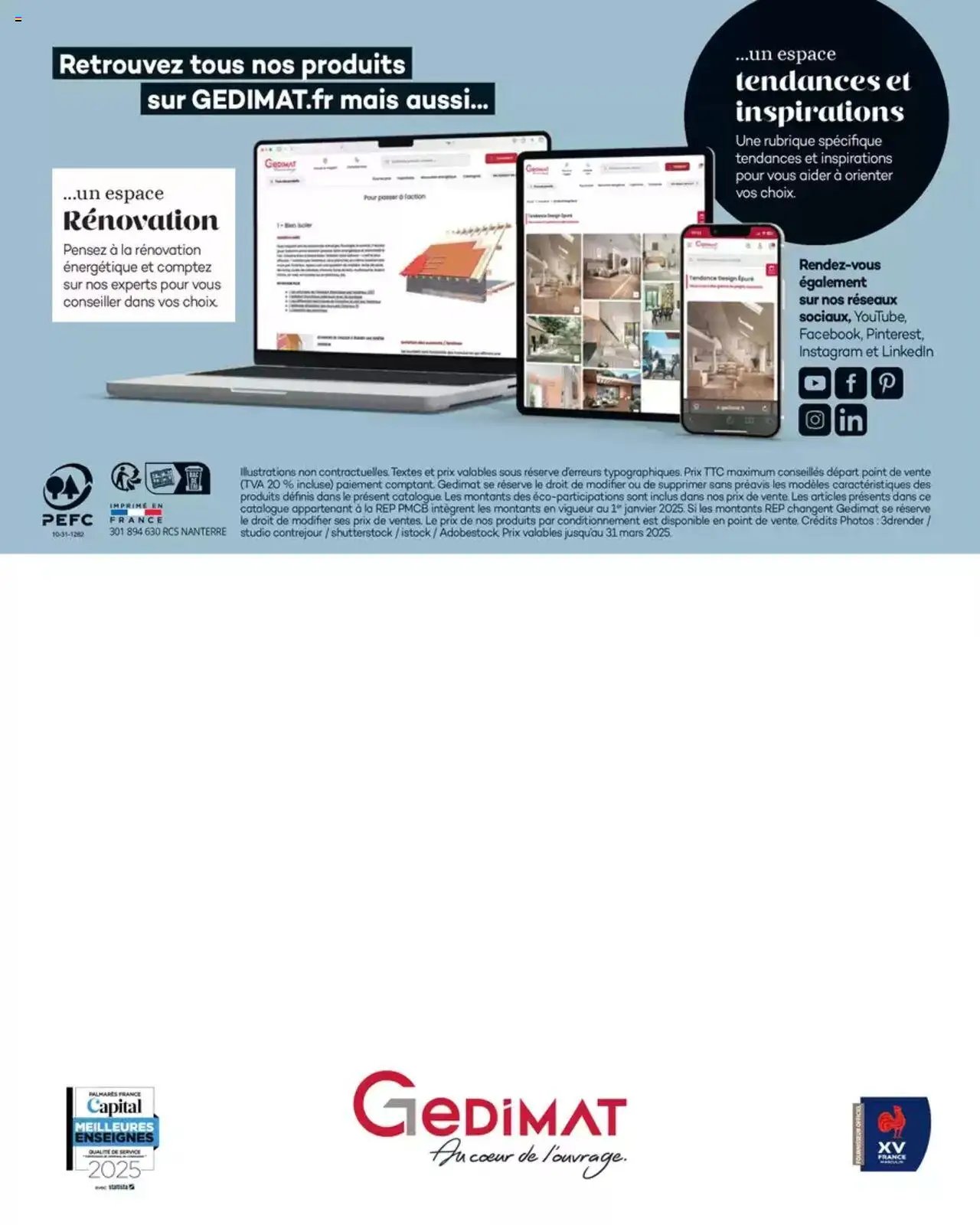 Gedimat Salle de bains & Cuisine (2025-03-14 - 2025-12-31)