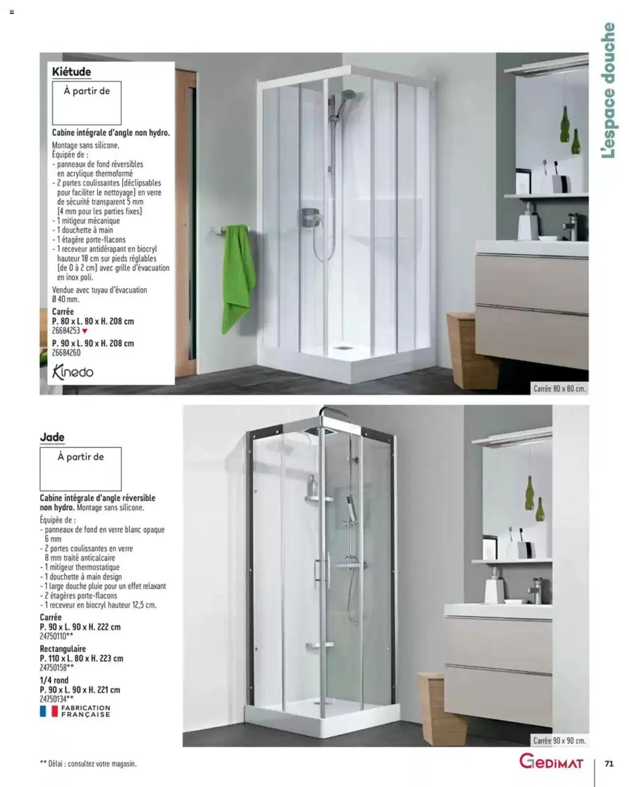 Gedimat Salle de bains & Cuisine (2025-03-14 - 2025-12-31)