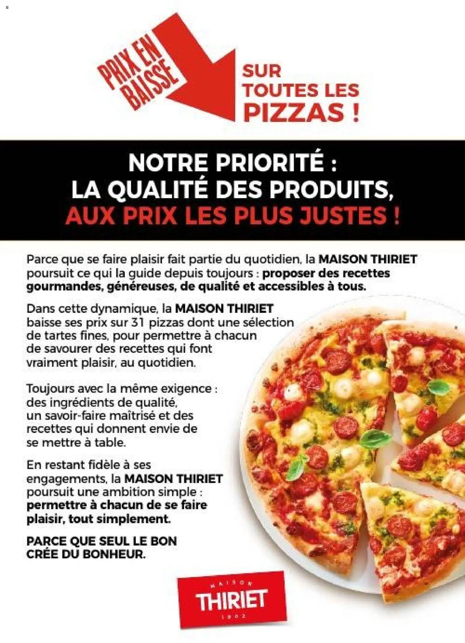 Thiriet Catalogue livraison à domicile