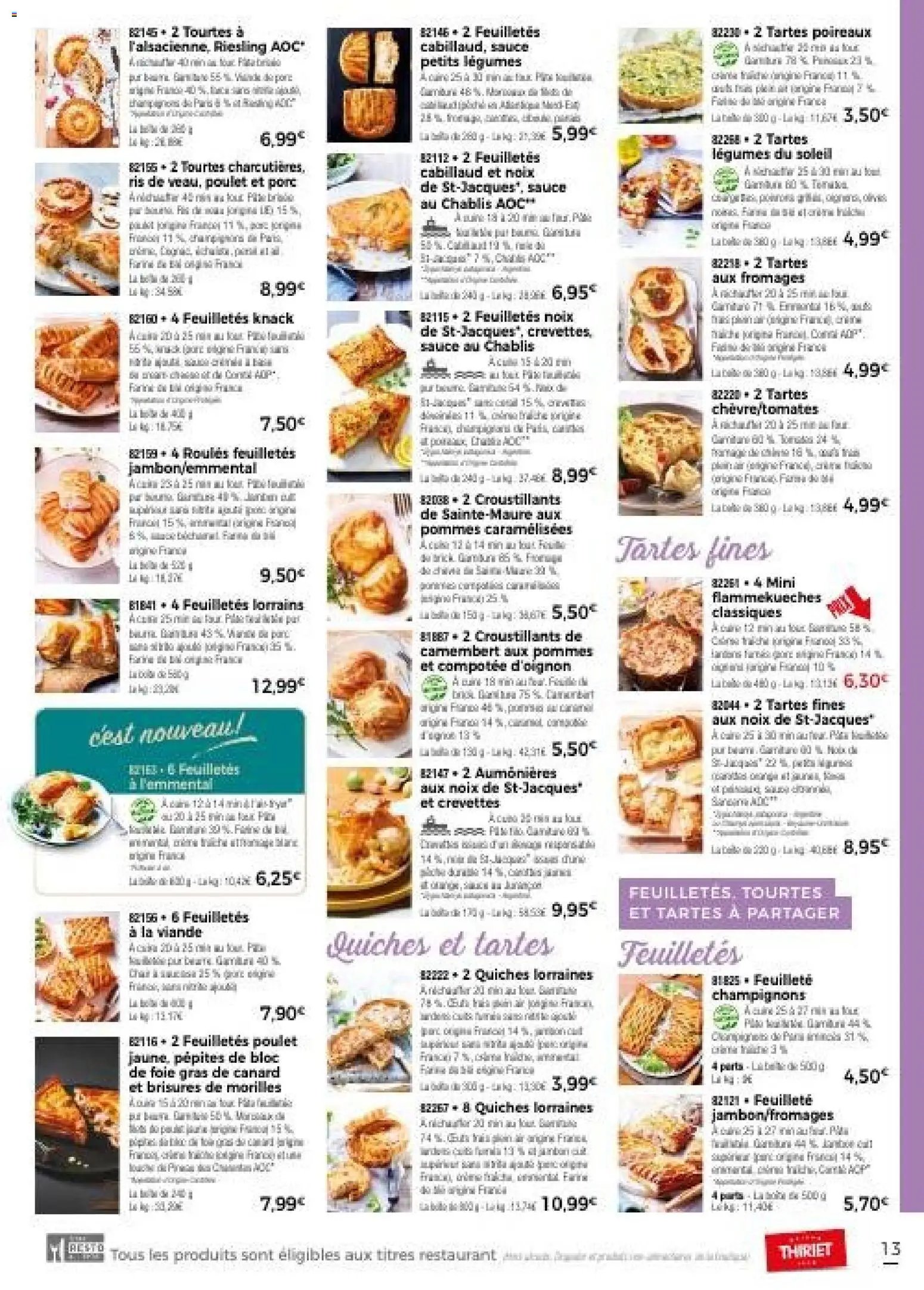 Thiriet Catalogue livraison à domicile
