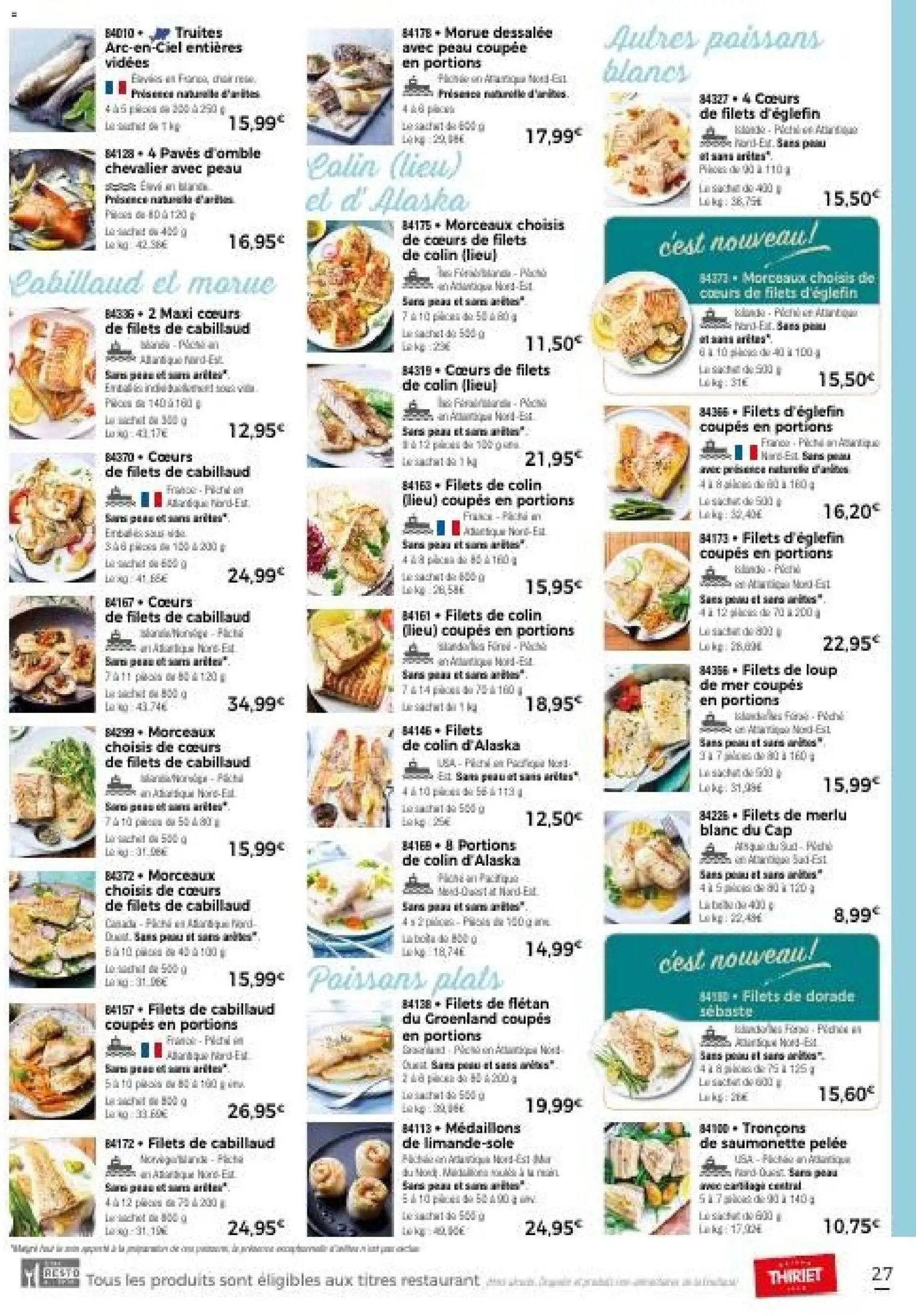 Thiriet Catalogue livraison à domicile