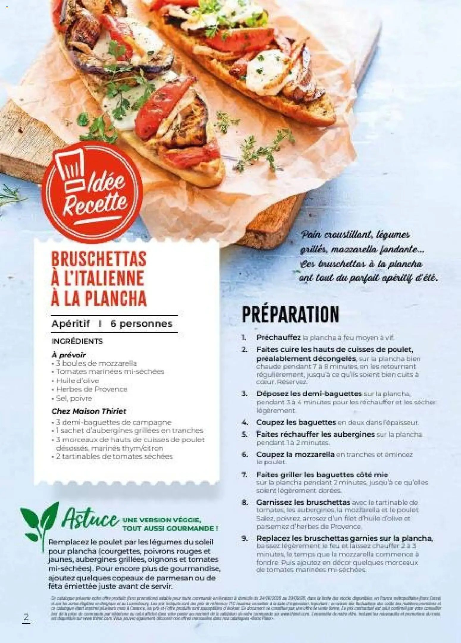Thiriet Catalogue livraison à domicile