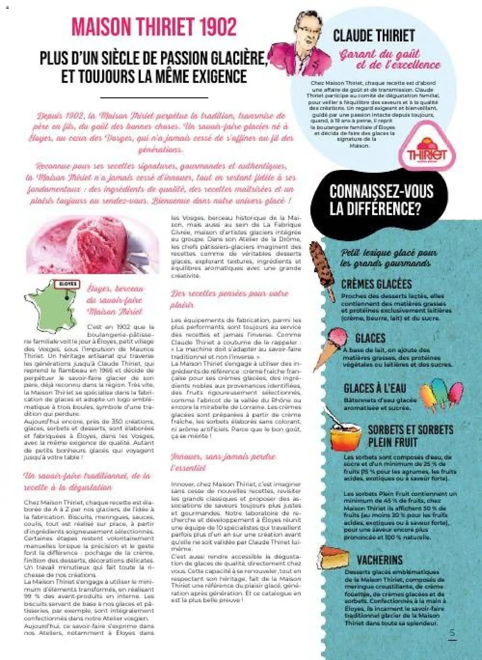 Thiriet Catalogue livraison à domicile