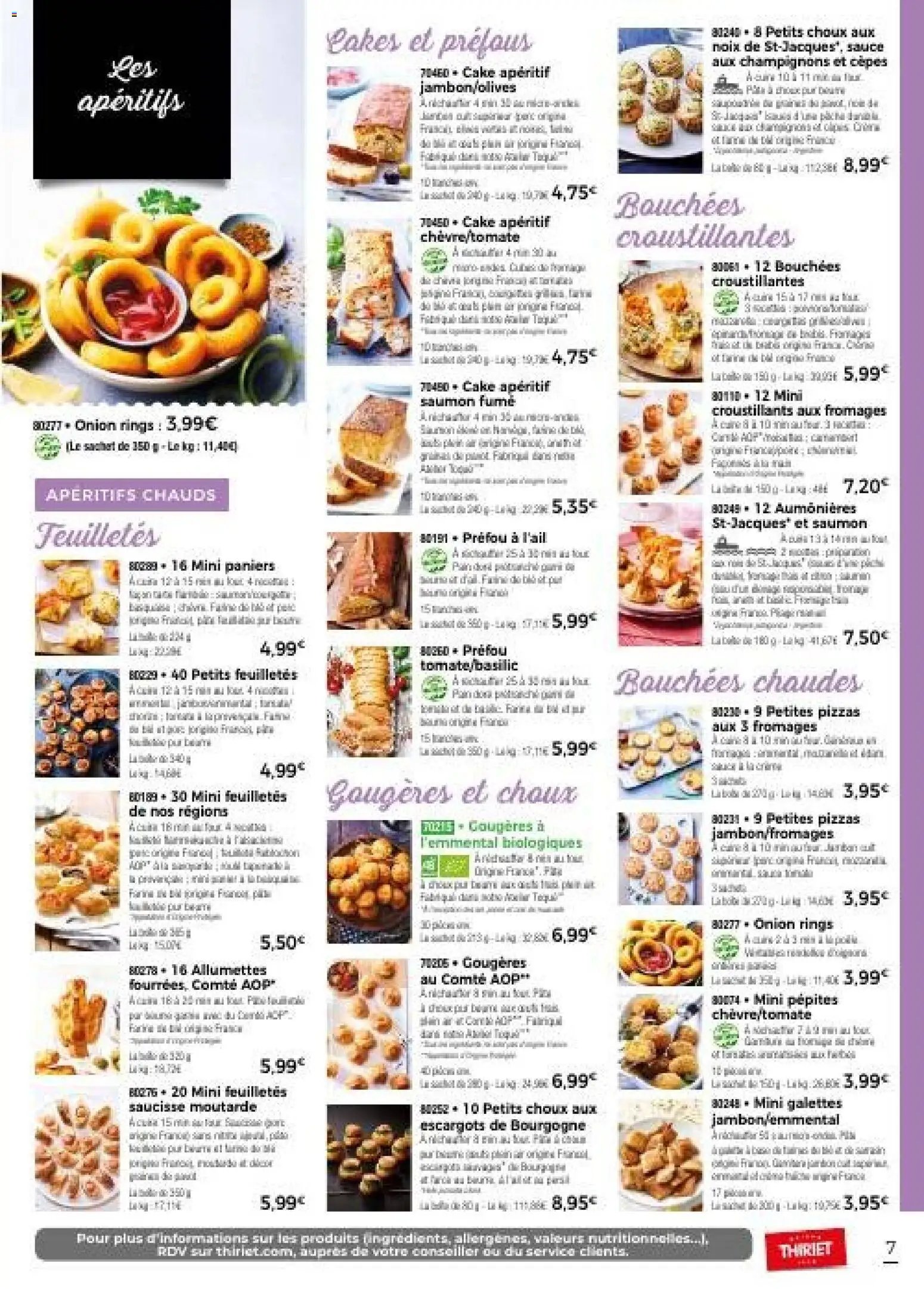 Thiriet Catalogue livraison à domicile