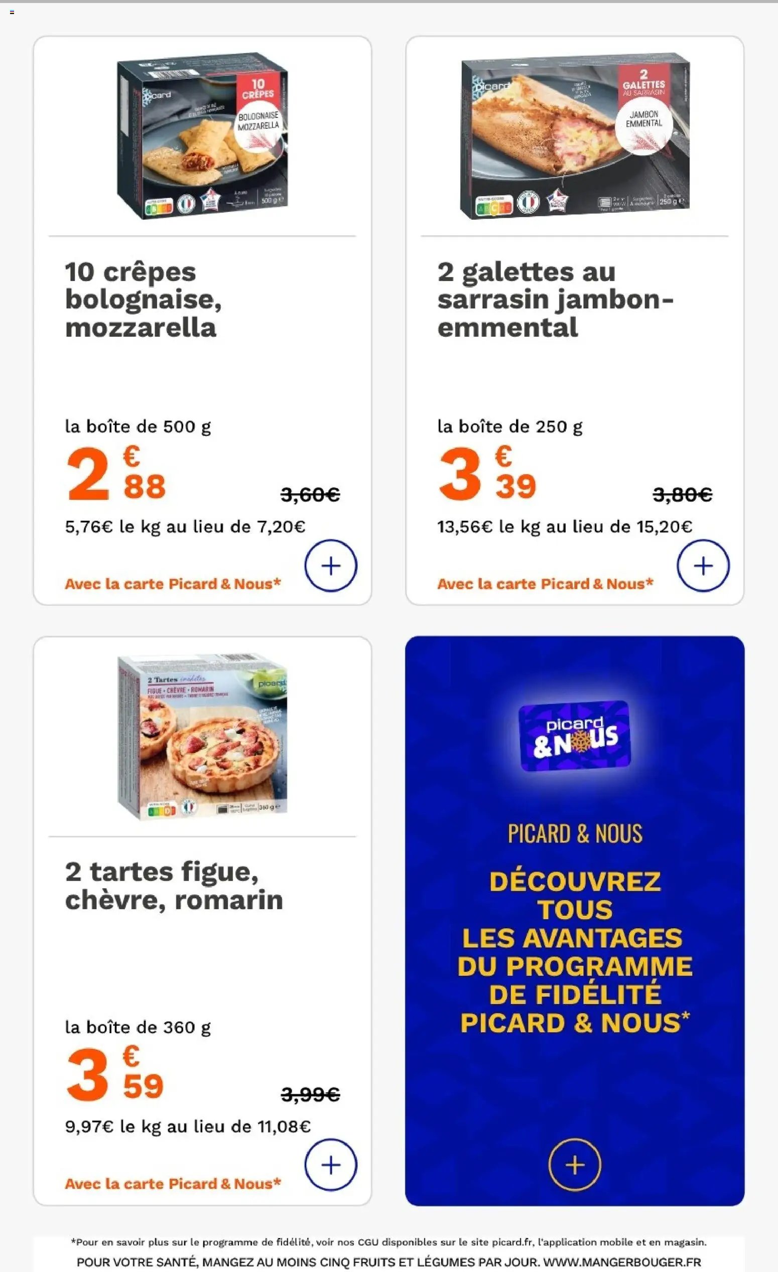 Picard - Prospectus Cheese Addict