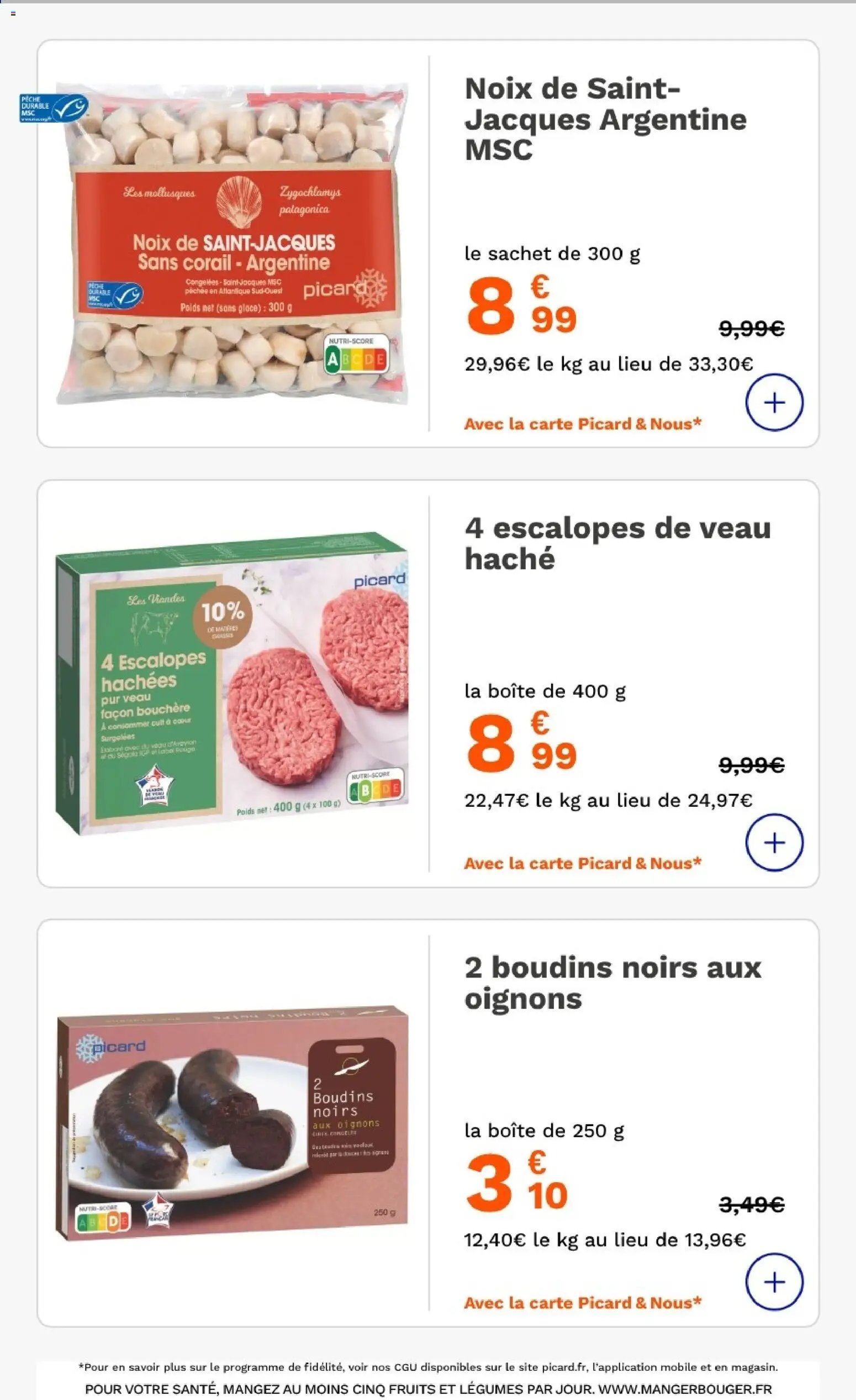 Picard - Prospectus Cheese Addict