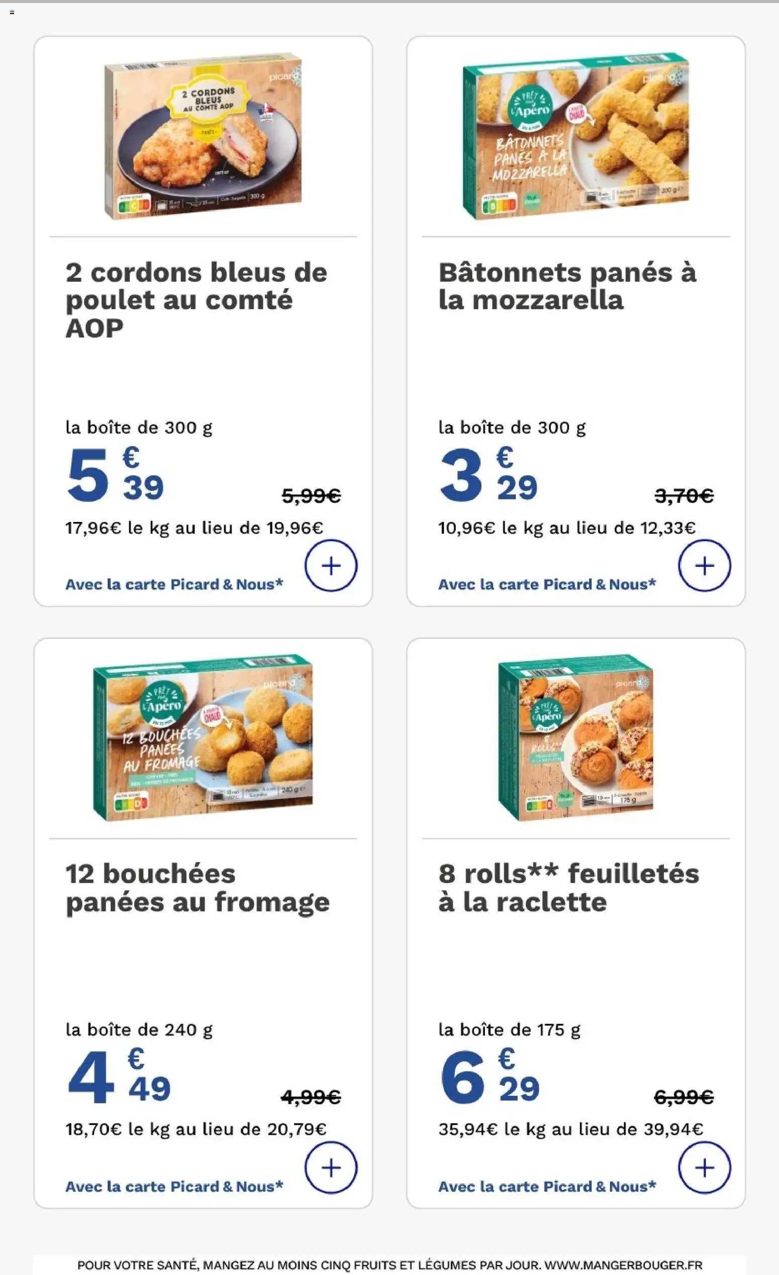 Picard - Prospectus Cheese Addict