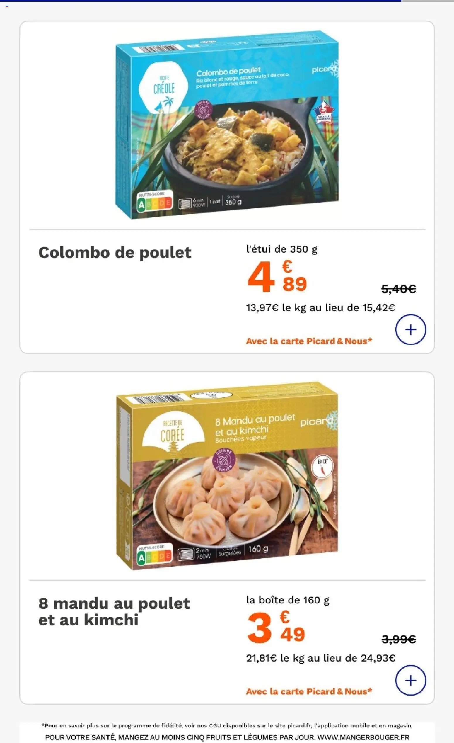 Picard - Prospectus Cheese Addict