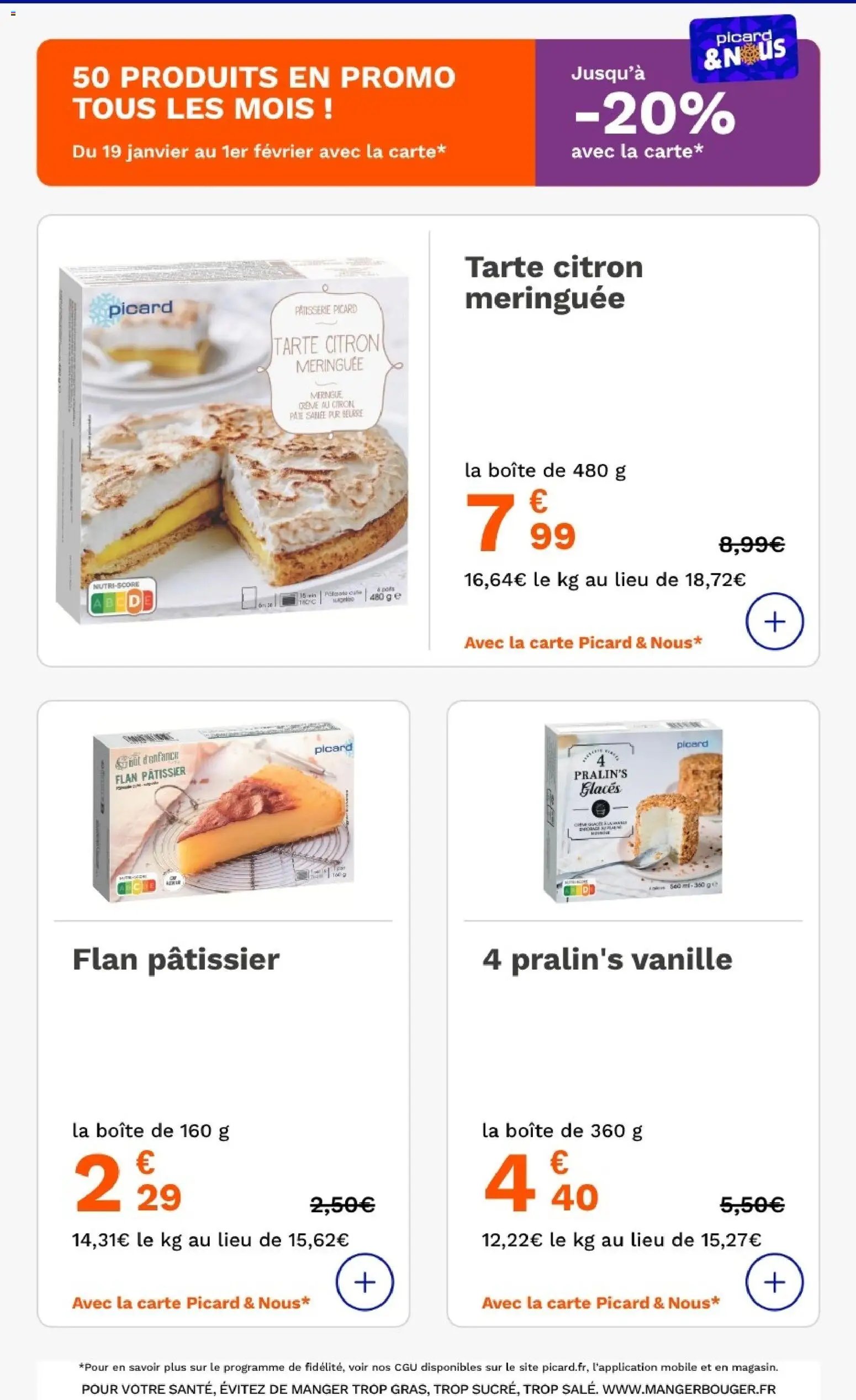 Picard - Prospectus Cheese Addict