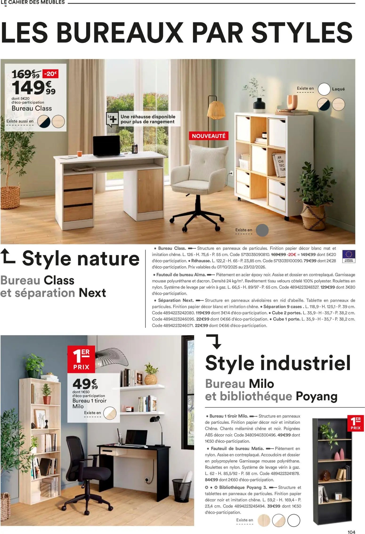 But Guide literie hiver  (2025-12-15 - 2026-02-23)