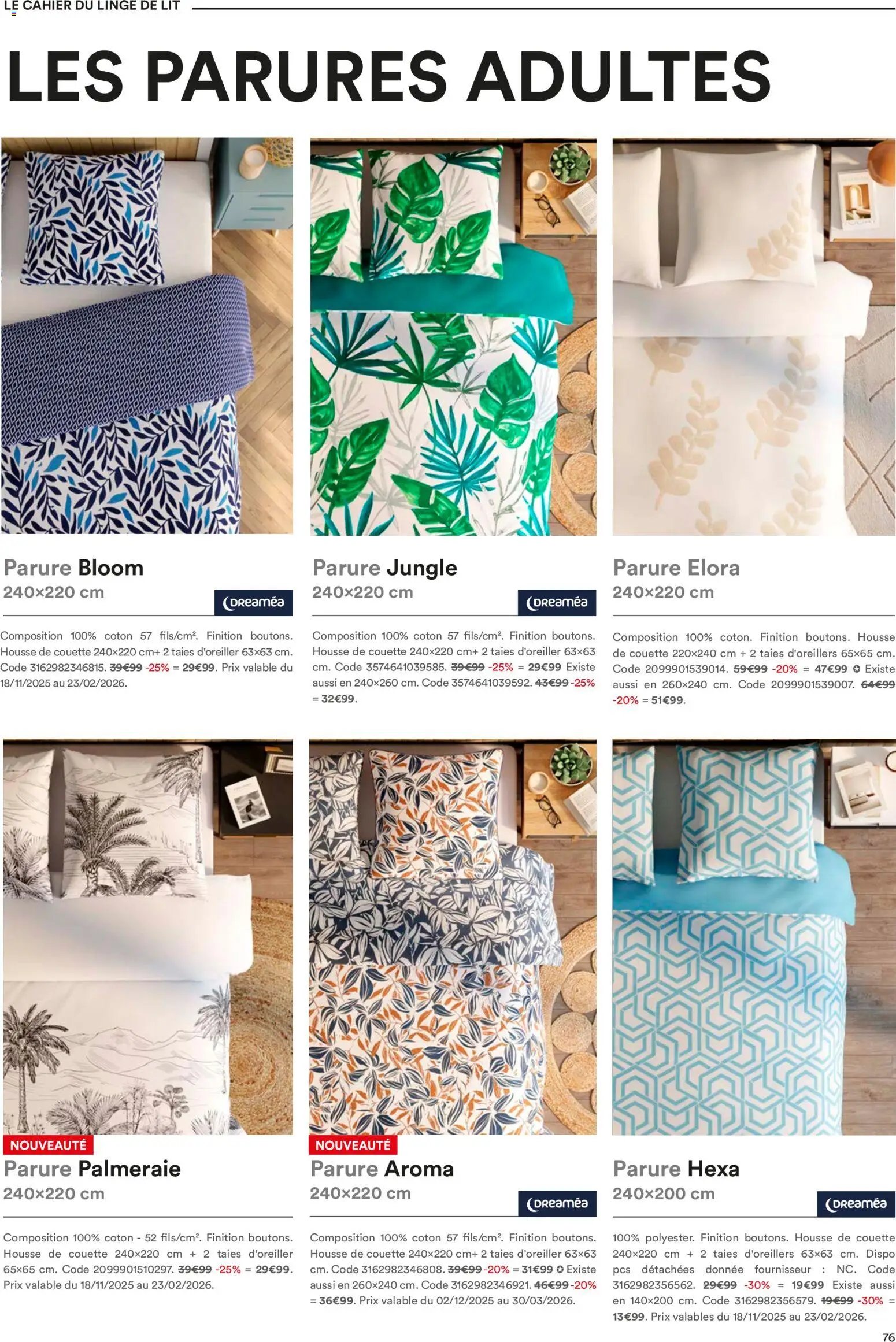 But Guide literie hiver  (2025-12-15 - 2026-02-23)