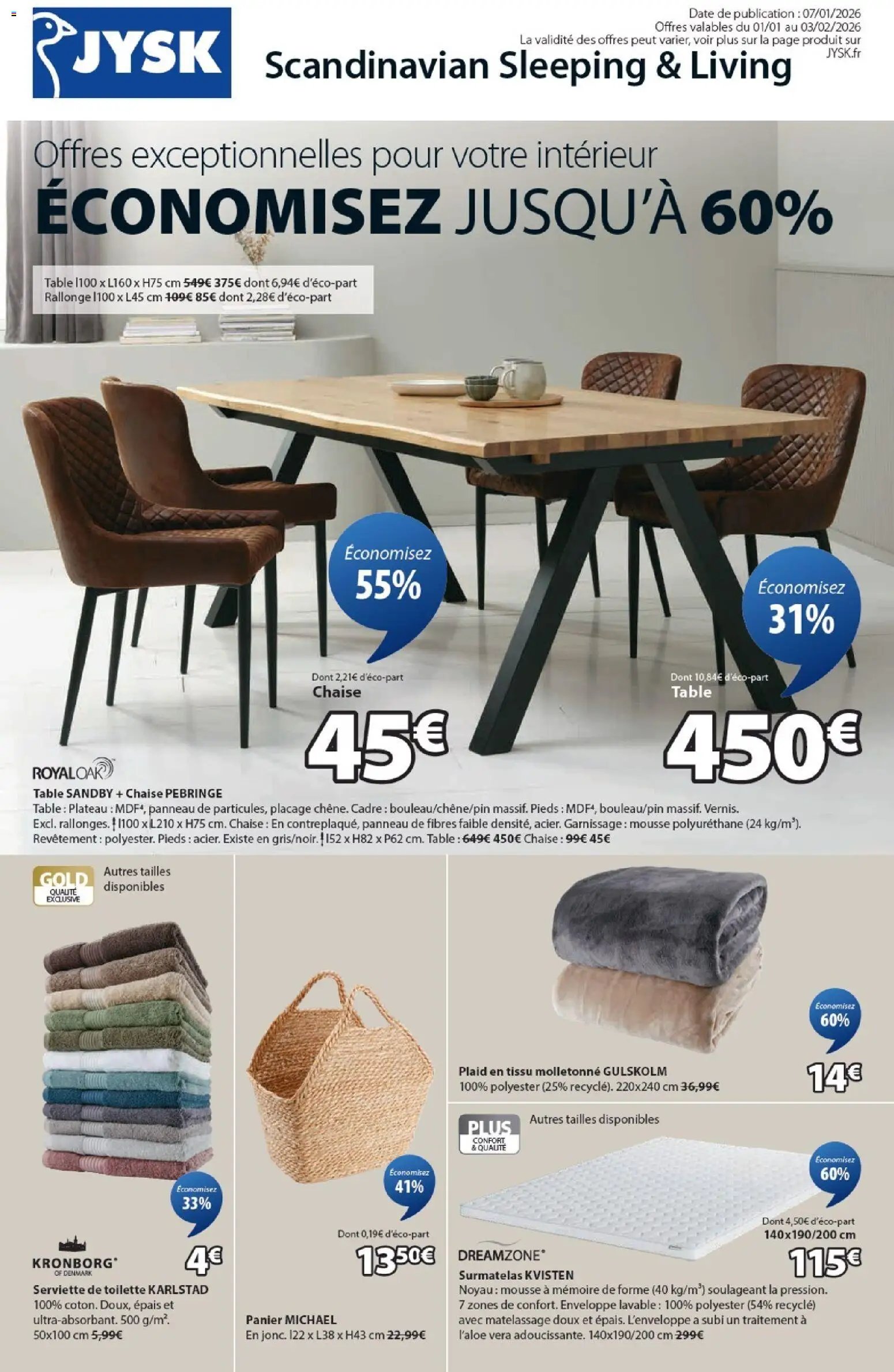 Jysk catalogue (2026-01-01 - 2026-02-03)