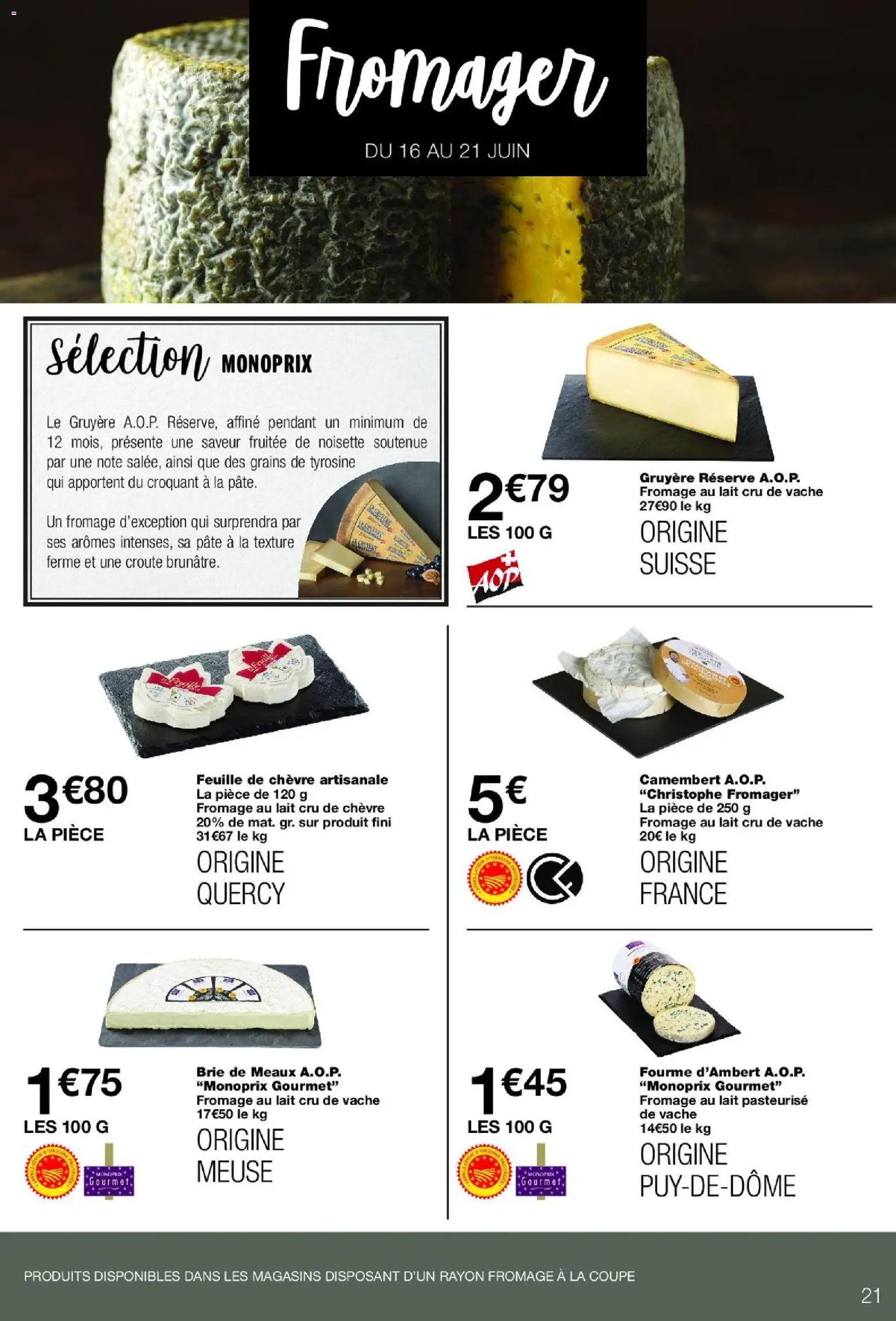 Monoprix catalogue