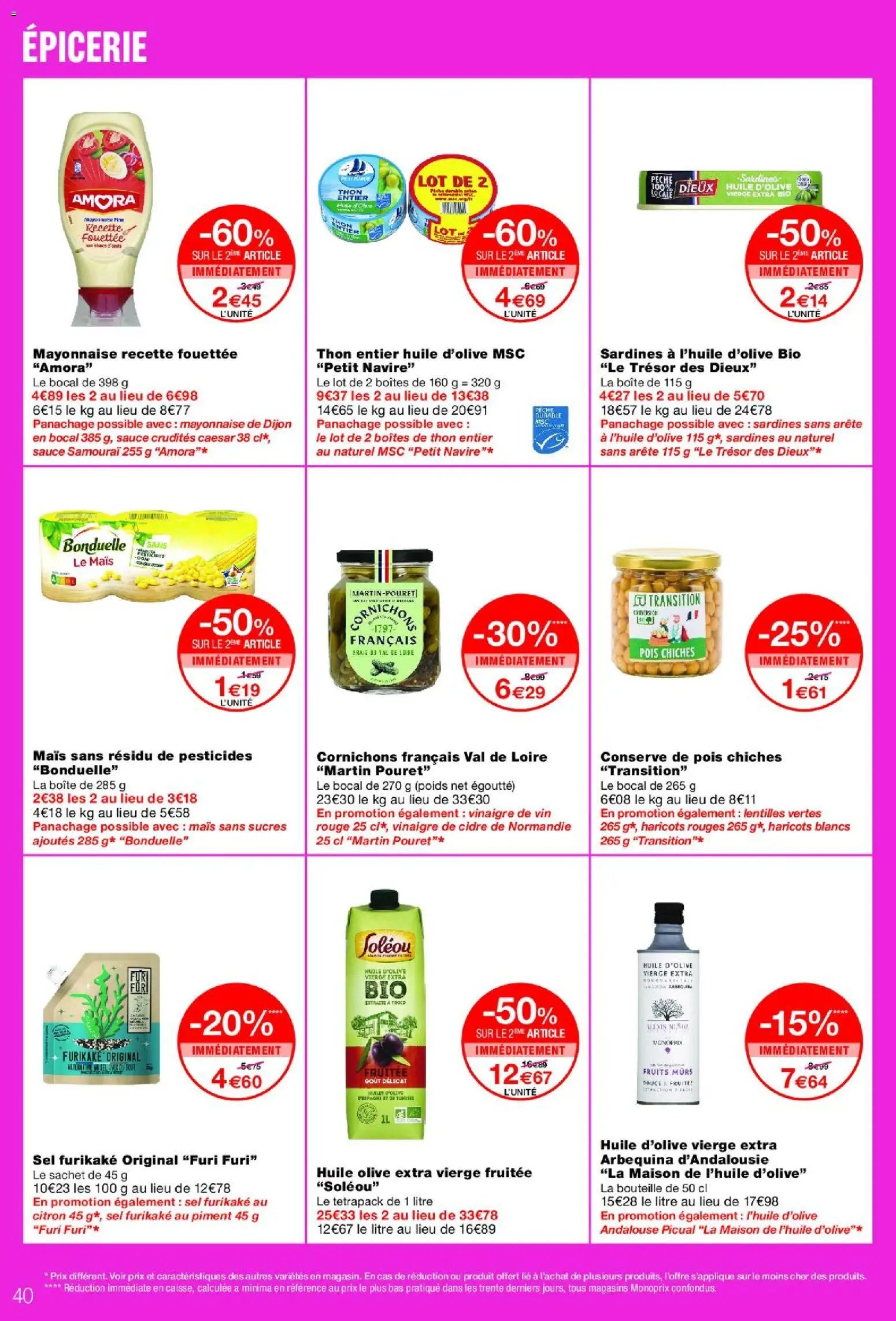 Monoprix catalogue