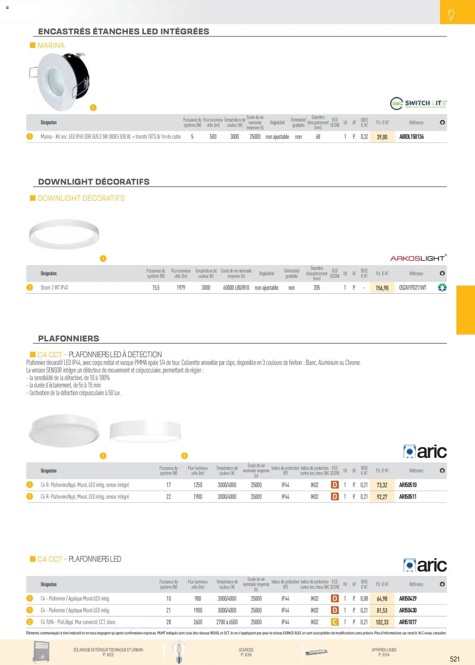 Rexel Brochure Éclairage