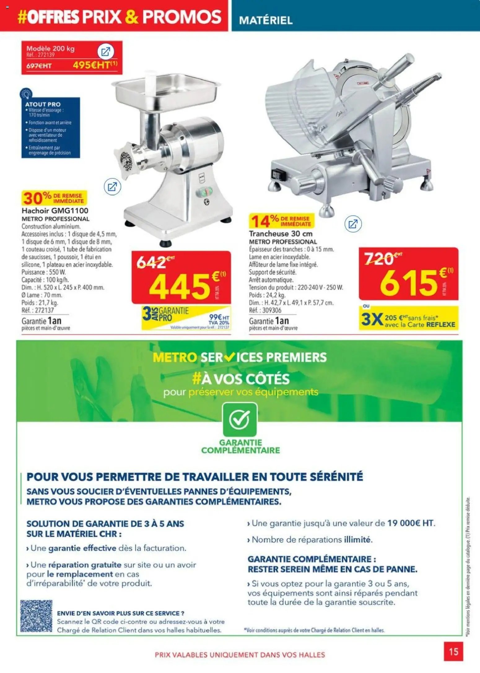 METRO - Offres Prix & Promos Equipement