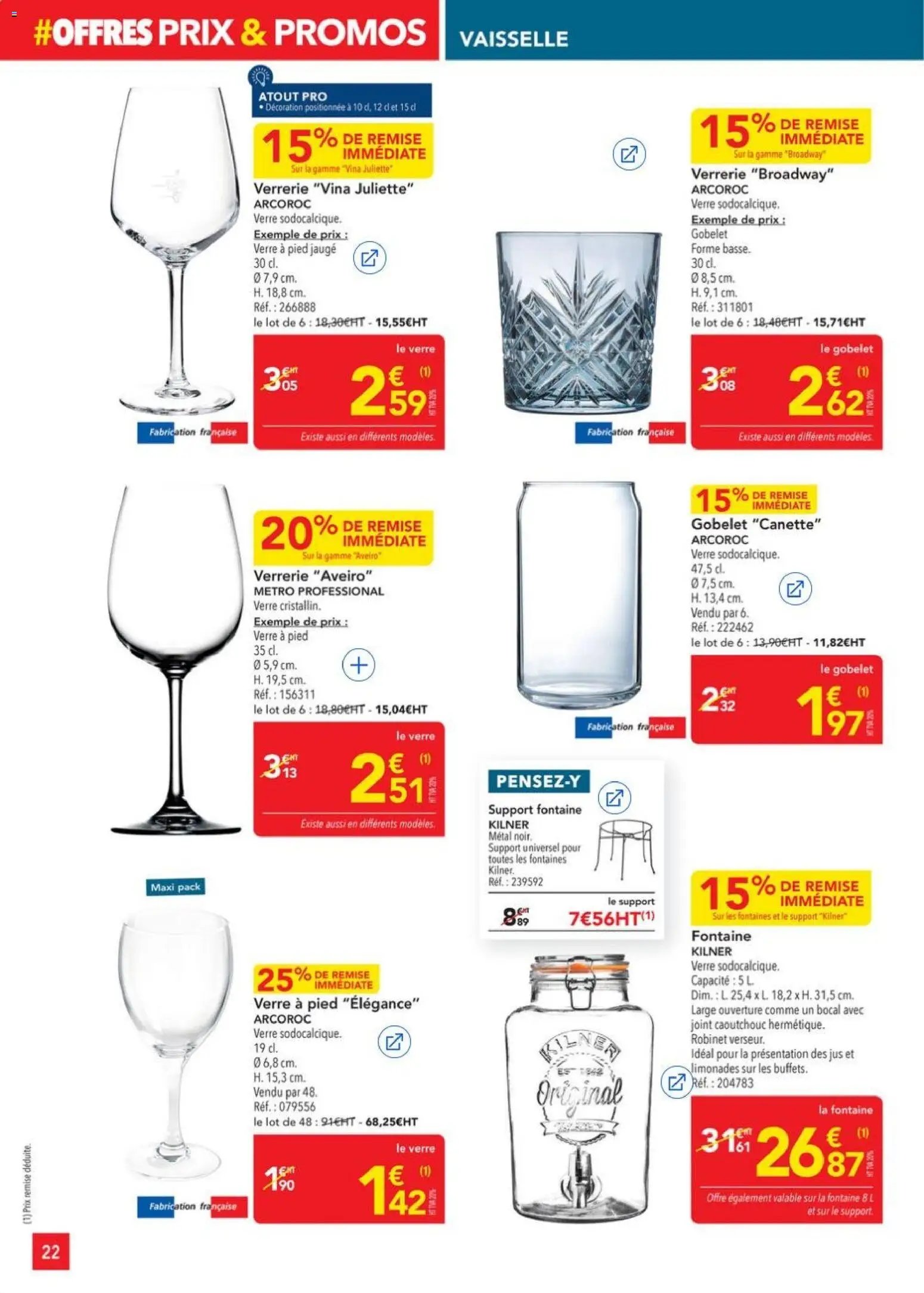 METRO - Offres Prix & Promos Equipement
