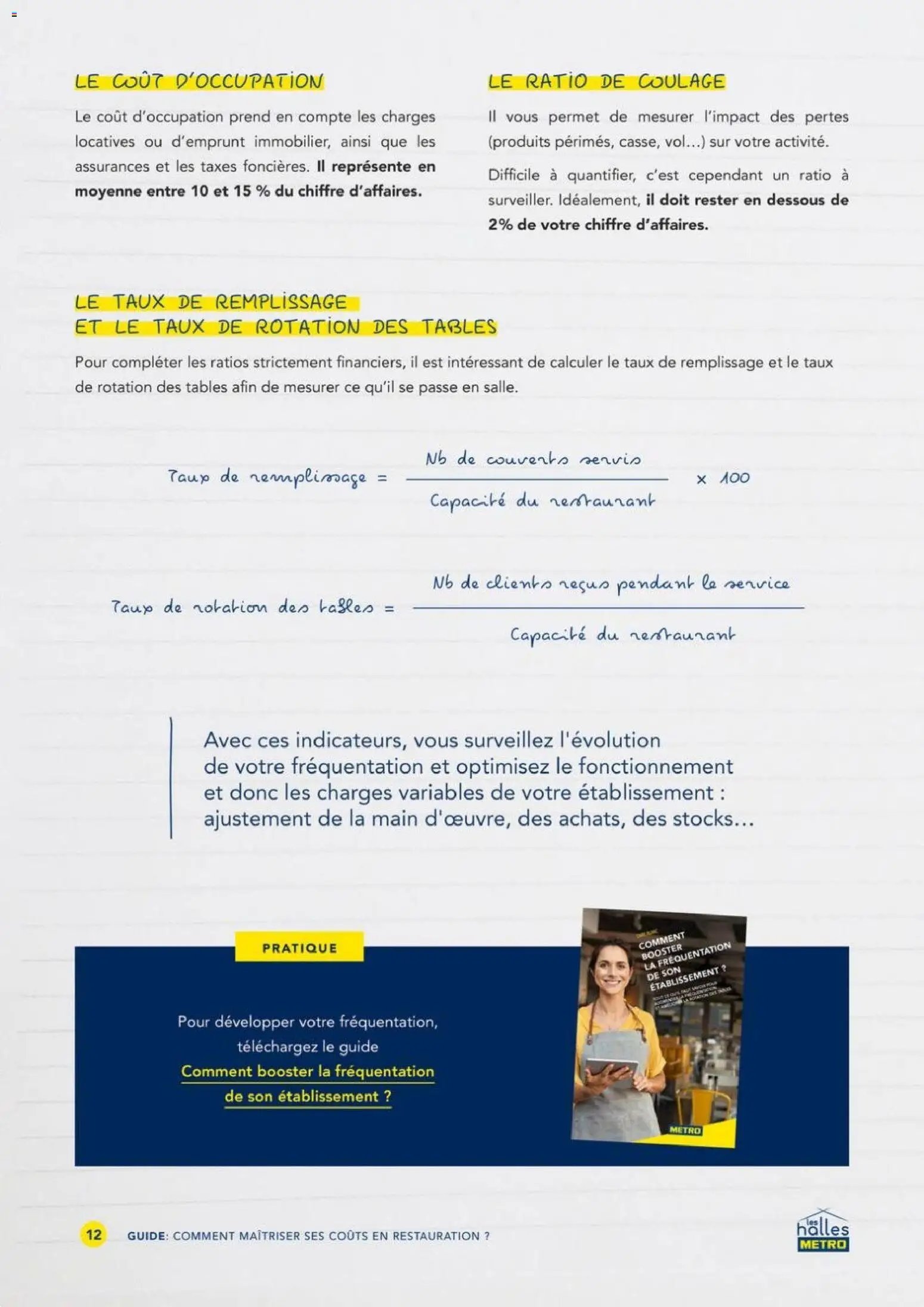 METRO - Comment maîtriser ses coûts en restauration (2026-01-01 - 2026-12-31)