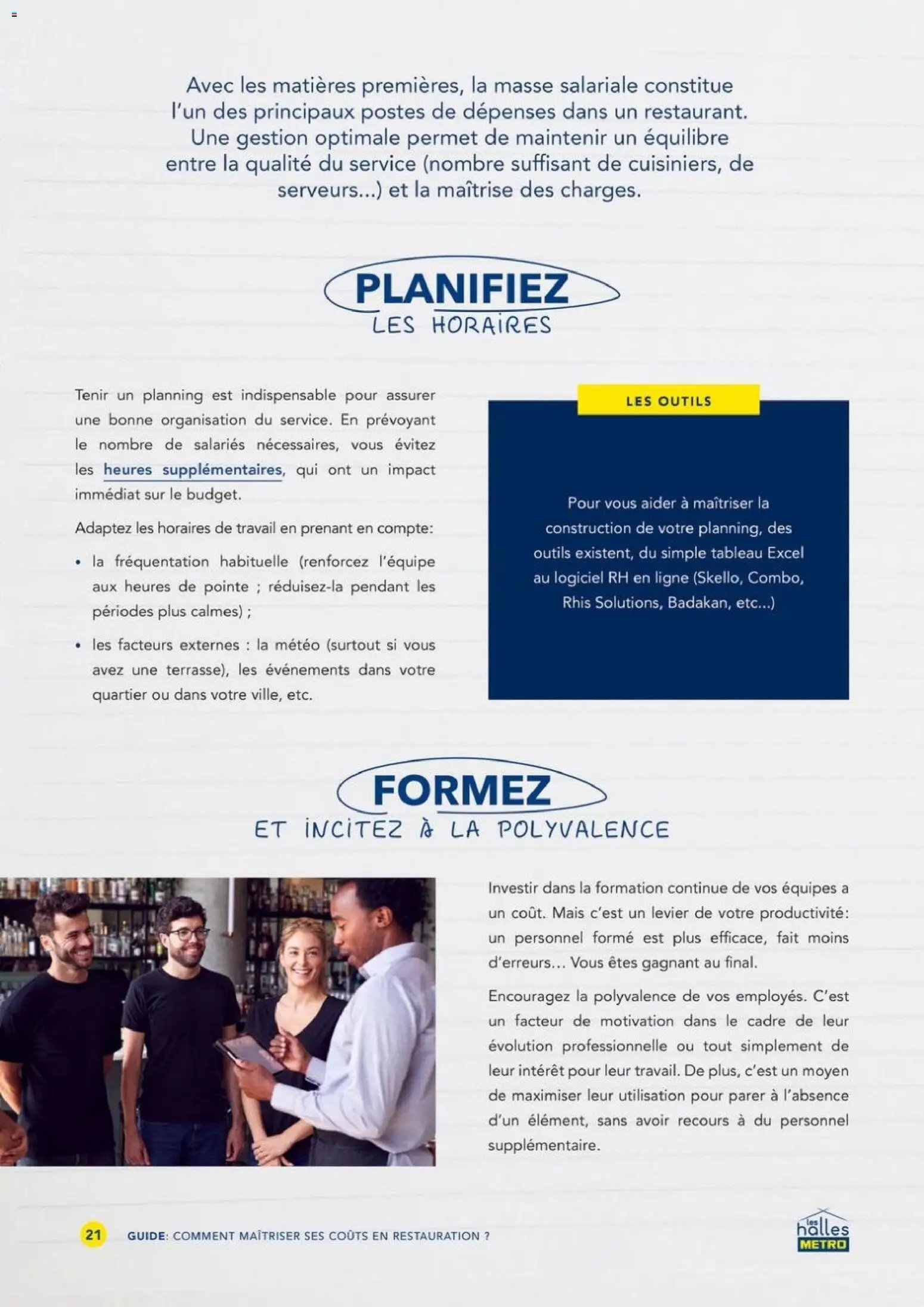 METRO - Comment maîtriser ses coûts en restauration (2026-01-01 - 2026-12-31)