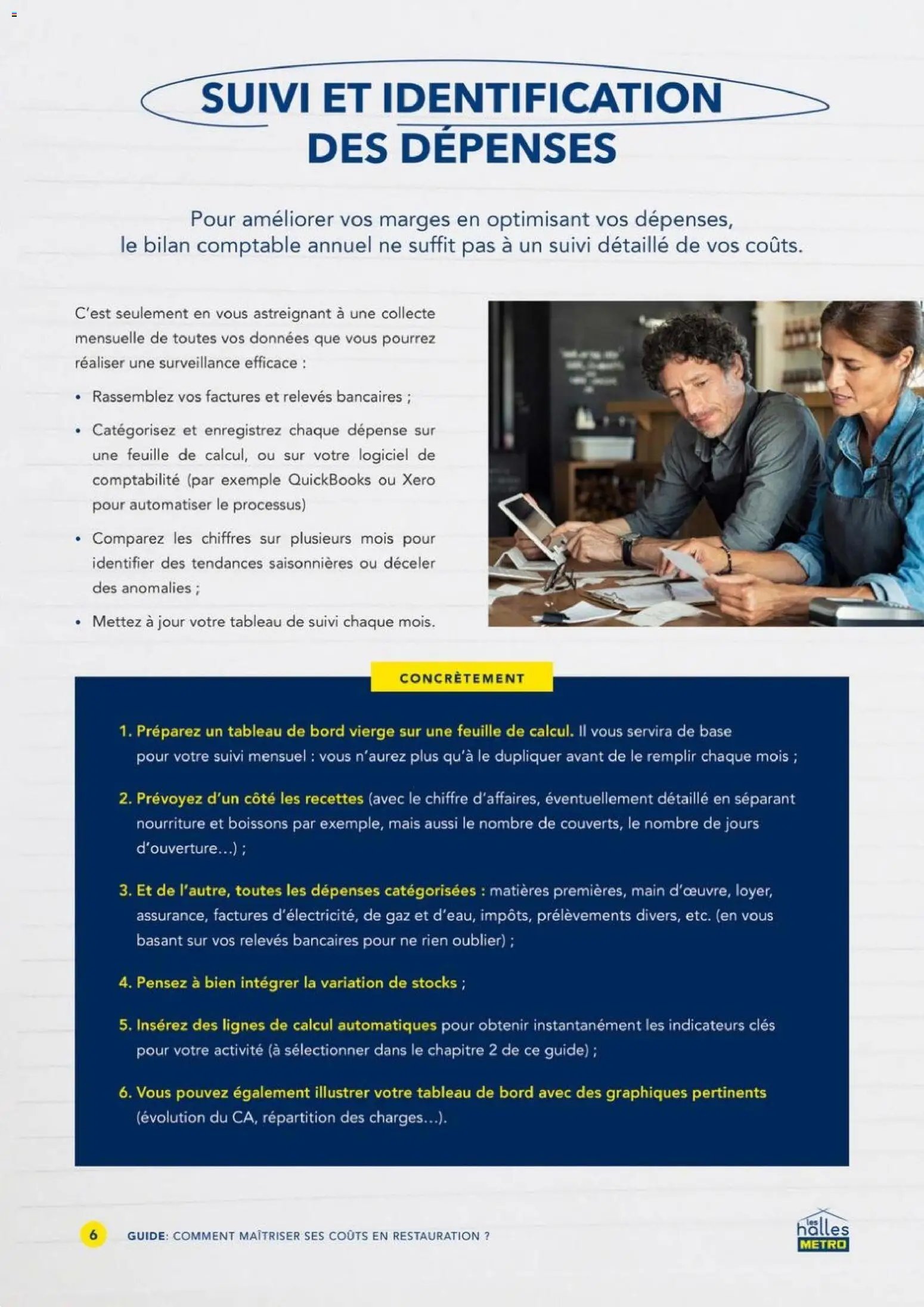 METRO - Comment maîtriser ses coûts en restauration