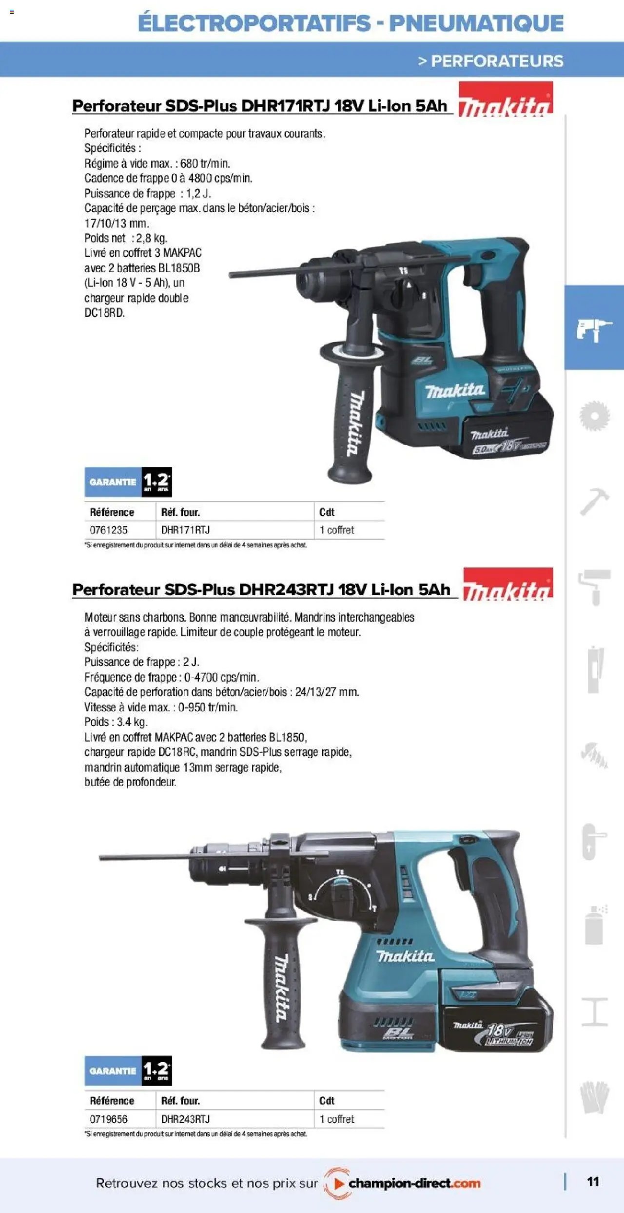 Champion Direct Catalogue Selection Bois (2025-01-10 - 2025-12-31)