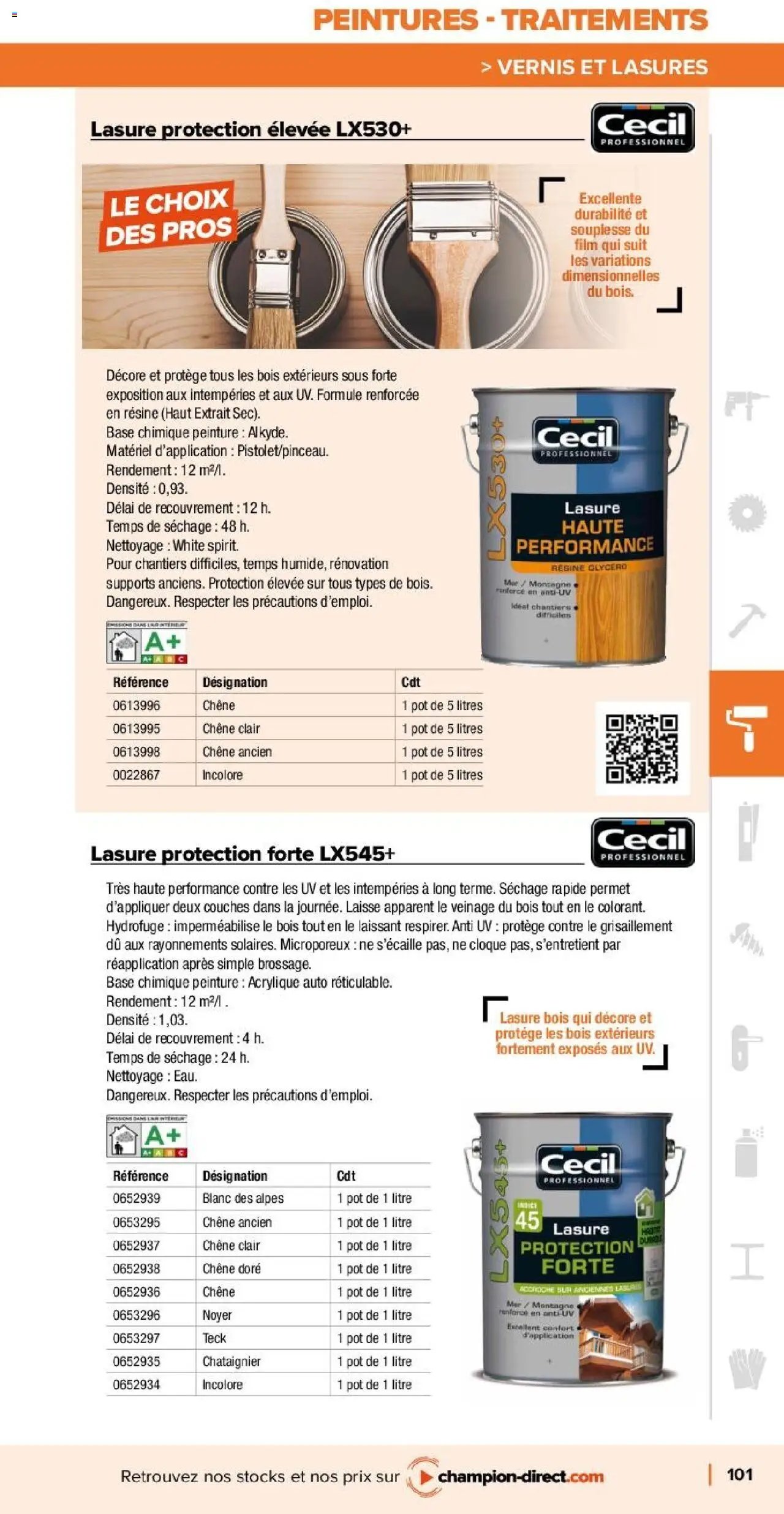 Champion Direct Catalogue Selection Bois (2025-01-10 - 2025-12-31)