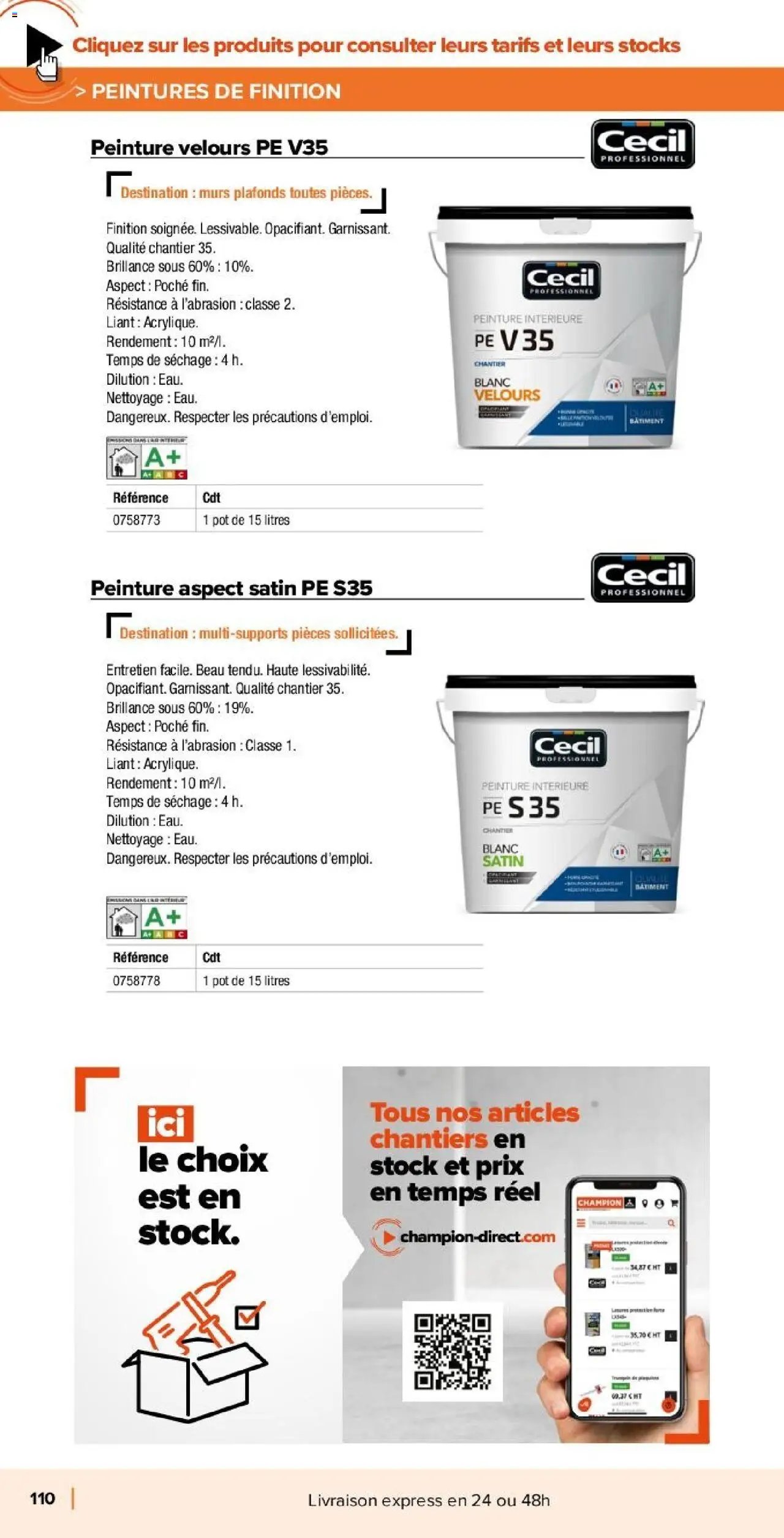 Champion Direct Catalogue Selection Bois (2025-01-10 - 2025-12-31)