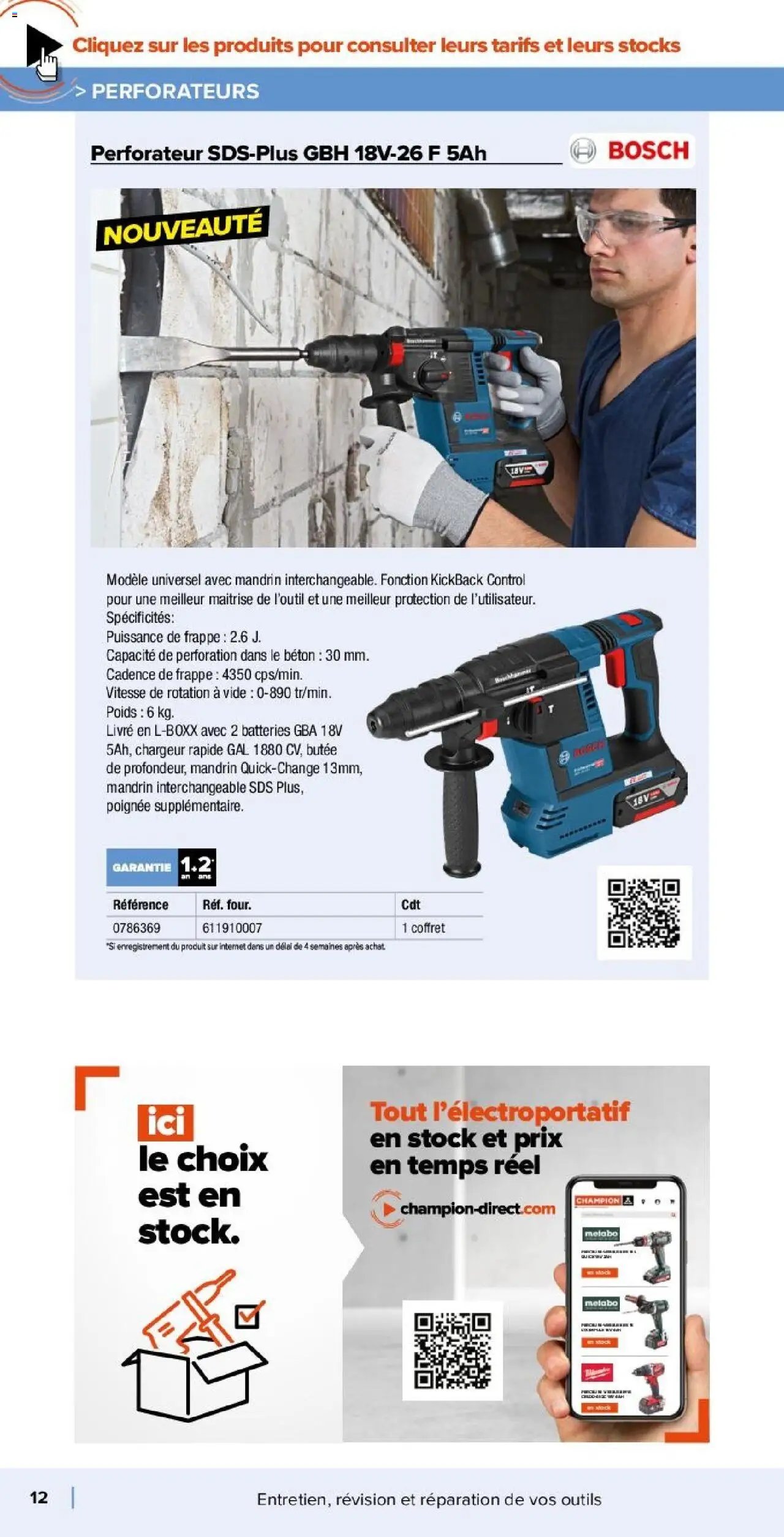 Champion Direct Catalogue Selection Bois (2025-01-10 - 2025-12-31)
