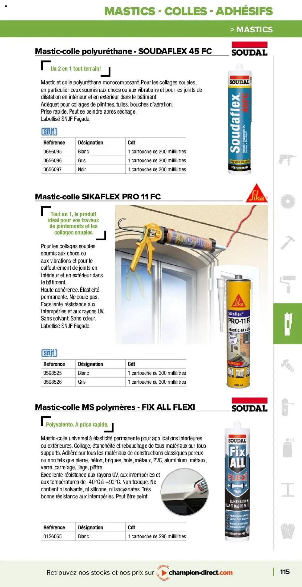 Champion Direct Catalogue Selection Bois (2025-01-10 - 2025-12-31)