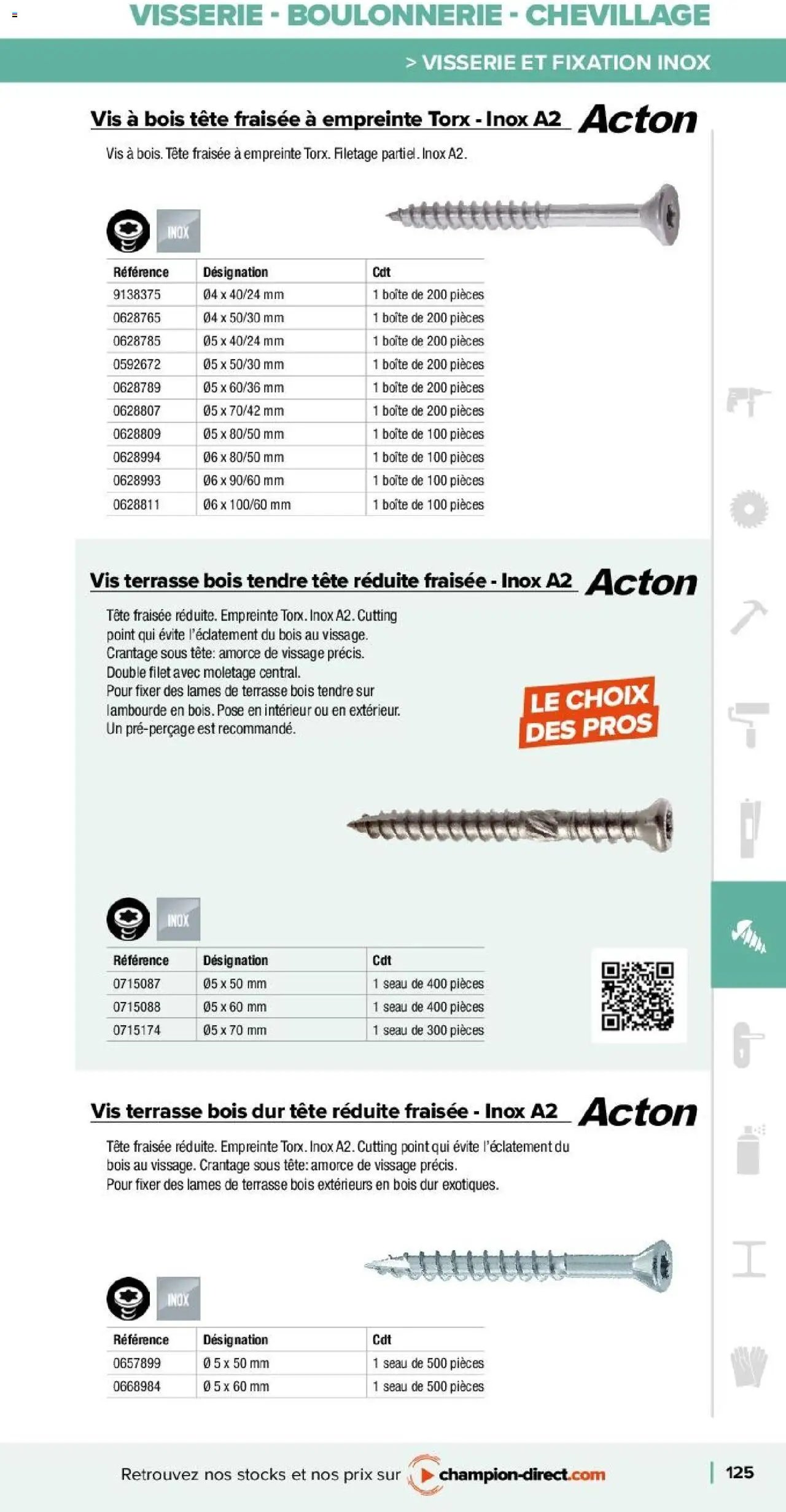 Champion Direct Catalogue Selection Bois (2025-01-10 - 2025-12-31)